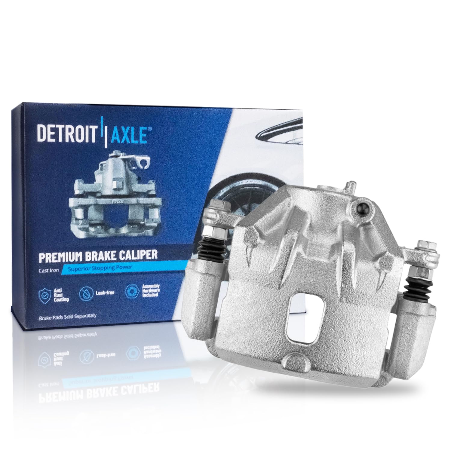 Detroit Axle - Front Left Brake Caliper for 2005-2009 Hyundai Tucson