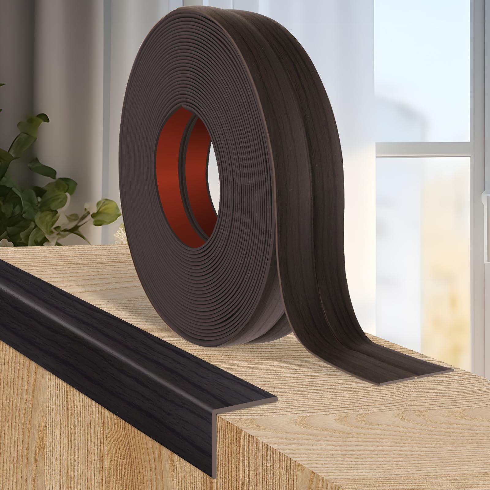 LSGCQ Wall Corner Protector Peel and Stick Corner Trim Molding
