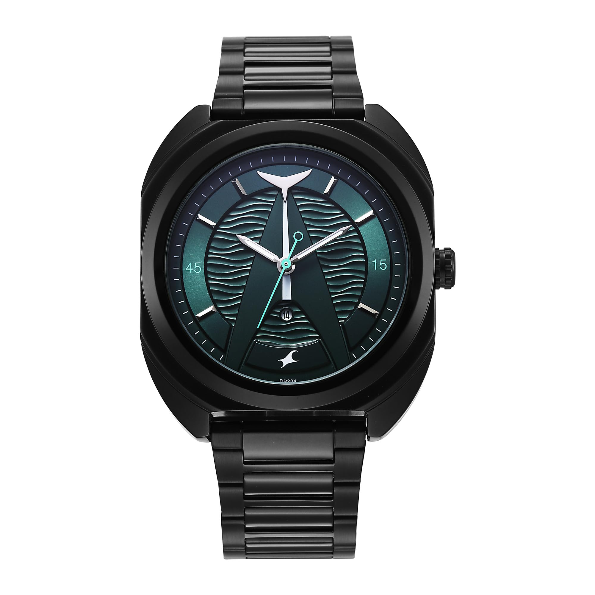 fastrack Oceanyx Quartz Green Shaped Dial Women's Watch | Stainless Steel Material | Multi Color Band - 3326NM01-picture-10