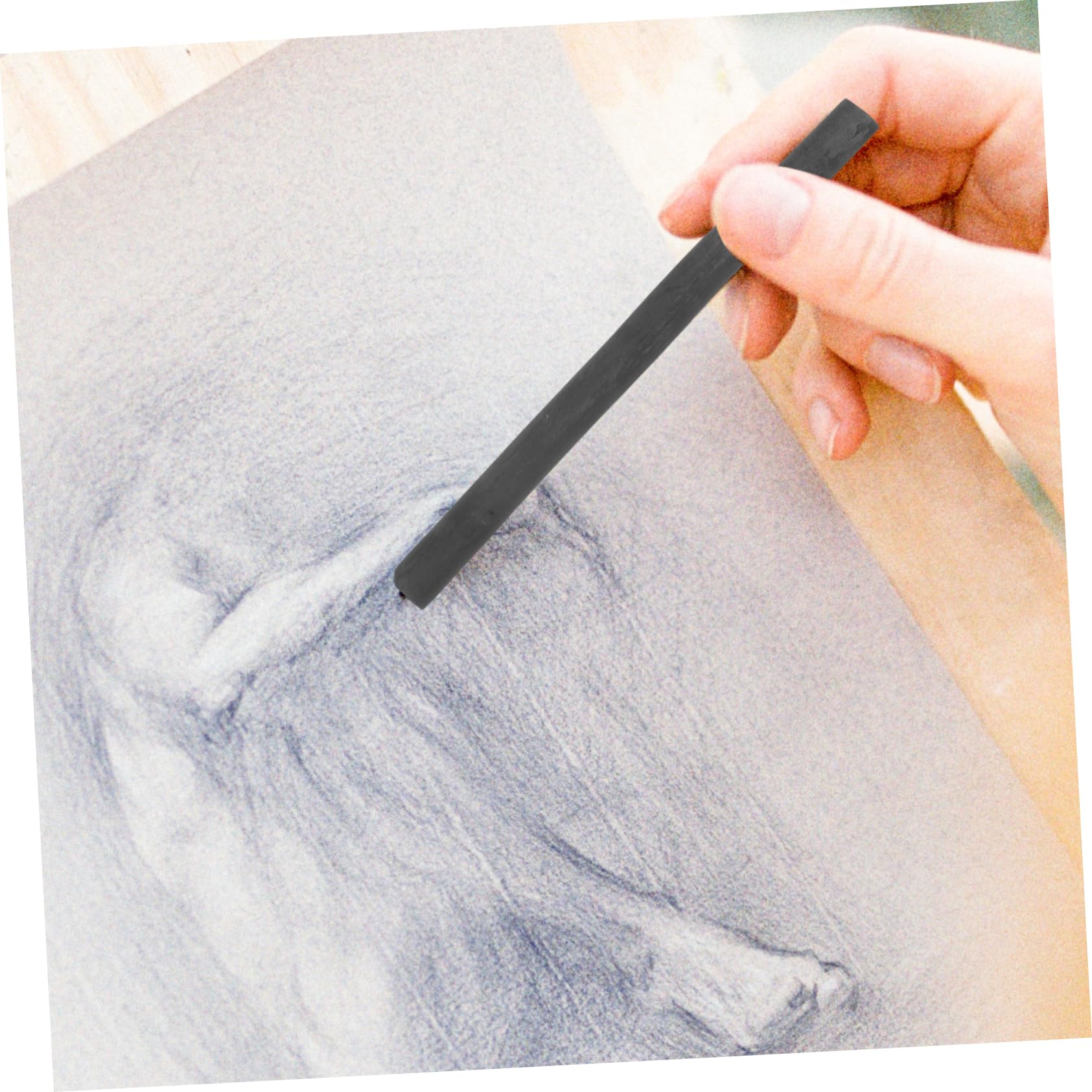 60piezas Lápices De Dibujo De Carboncillo Comprimido Varillas De Carboncillo Para De Dibujo Para Sombreado y Diámetro Para y