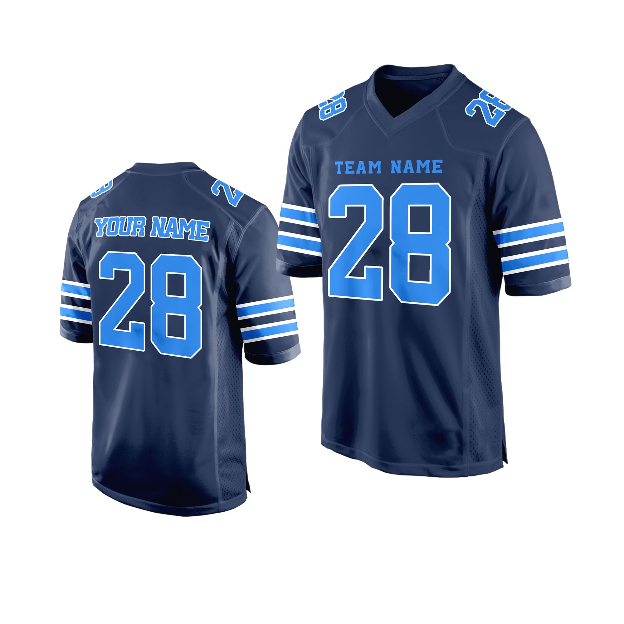 Custom Football Jerseys Personalized Team Name Number Practice Jersey Customized Football Shirt for Men Youth Women Kids