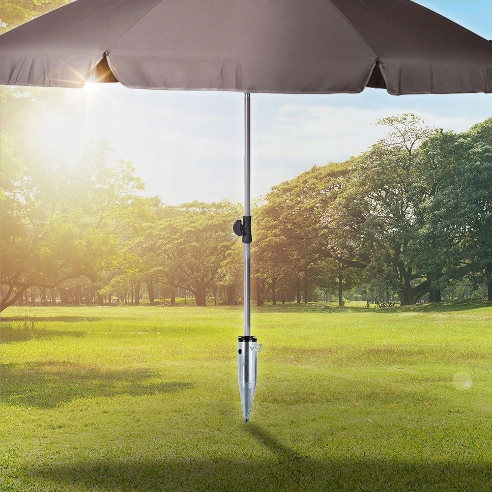 DMX PWS tuleja osadcza parasola przeciwsłonecznego, tuleja obrotowa, adapter 26-55 mm, uchwyt na parasol przeciwsłoneczny, drążek obrotowy, stal ocynkowana, srebrny