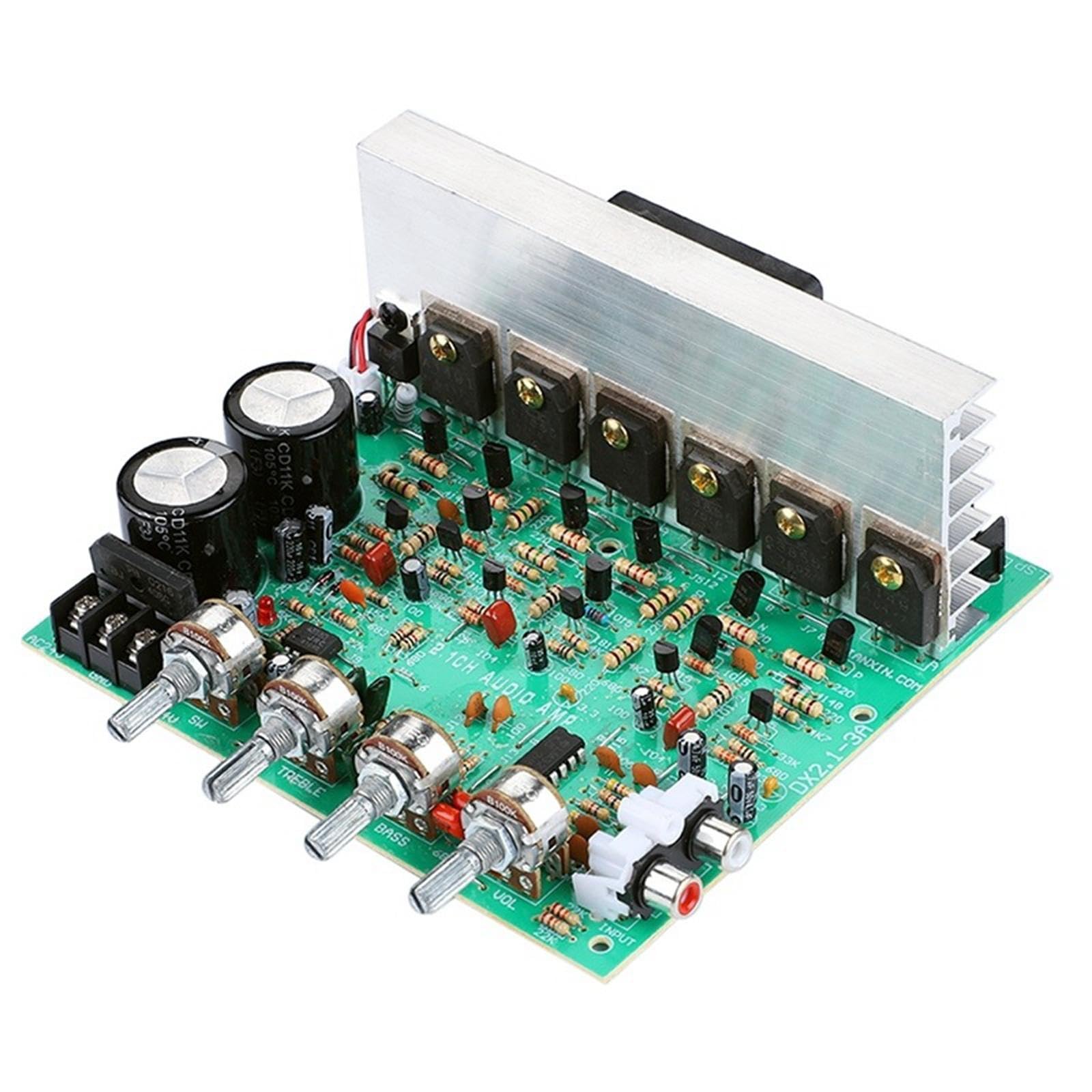 Audio Amplifier Board 2.1 Channel for DIY Speakers System Home Theater| Amplifiers & Preamps| Stereos Components | TV Video |Consumer Electronics-image-33