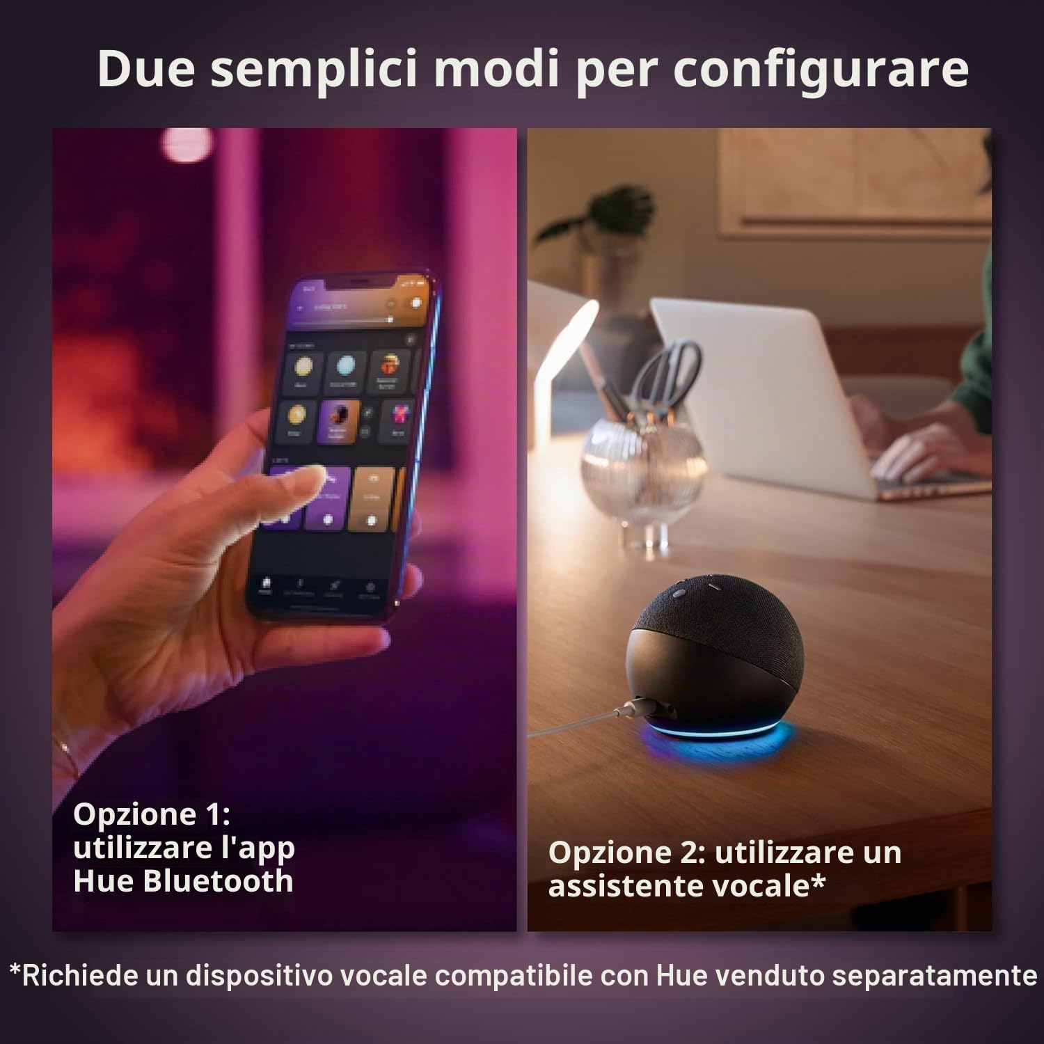 Philips Hue Centura, Faretti LED da incasso, Rotondo, Nero, Confezione da 3 | Luce bianca e colorata, Dimmerabile, Smart Home, Controllo intelligente tramite voce e app, Lampadina GU10 inclusa