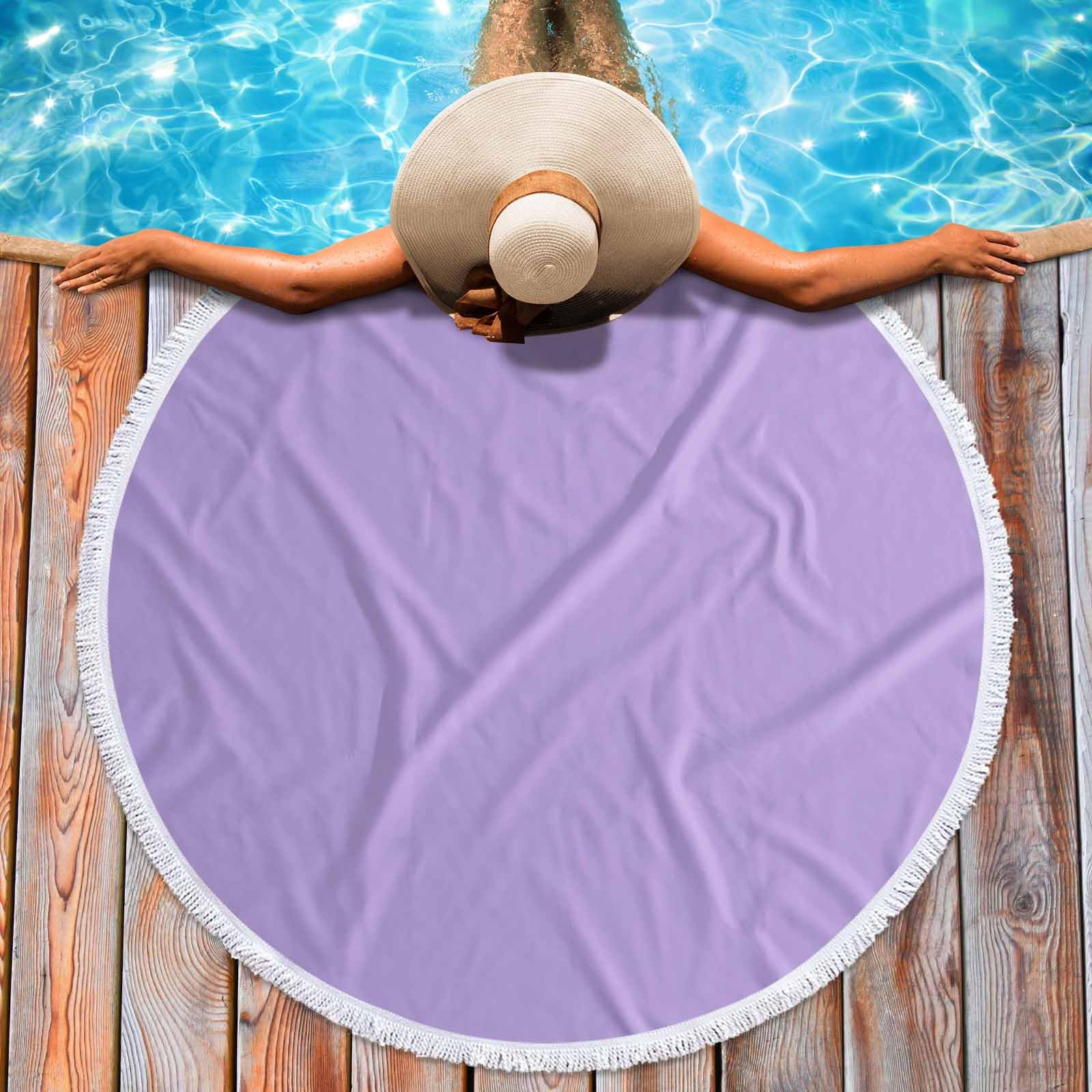 Amazon.com: Purple Beach Towel, Absorbent Quick Dry Sand Free
