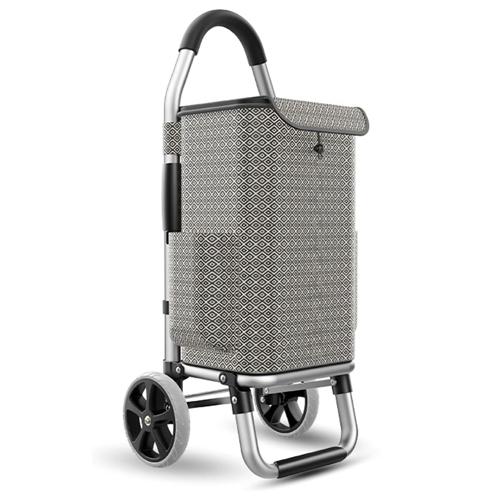 CATOR Set De 7 Fichas Para Carrito De Compras – Llavero De Acero Inoxidable Con Mosquetón