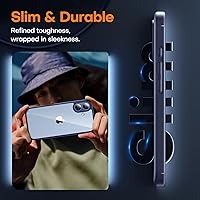 Vista 648 de TAURI Funda magnética 2 en 1 transparente para iPhone 14 Pro, compatible con Magsafe [no amarillenta] con protector de pantalla, protección de grado