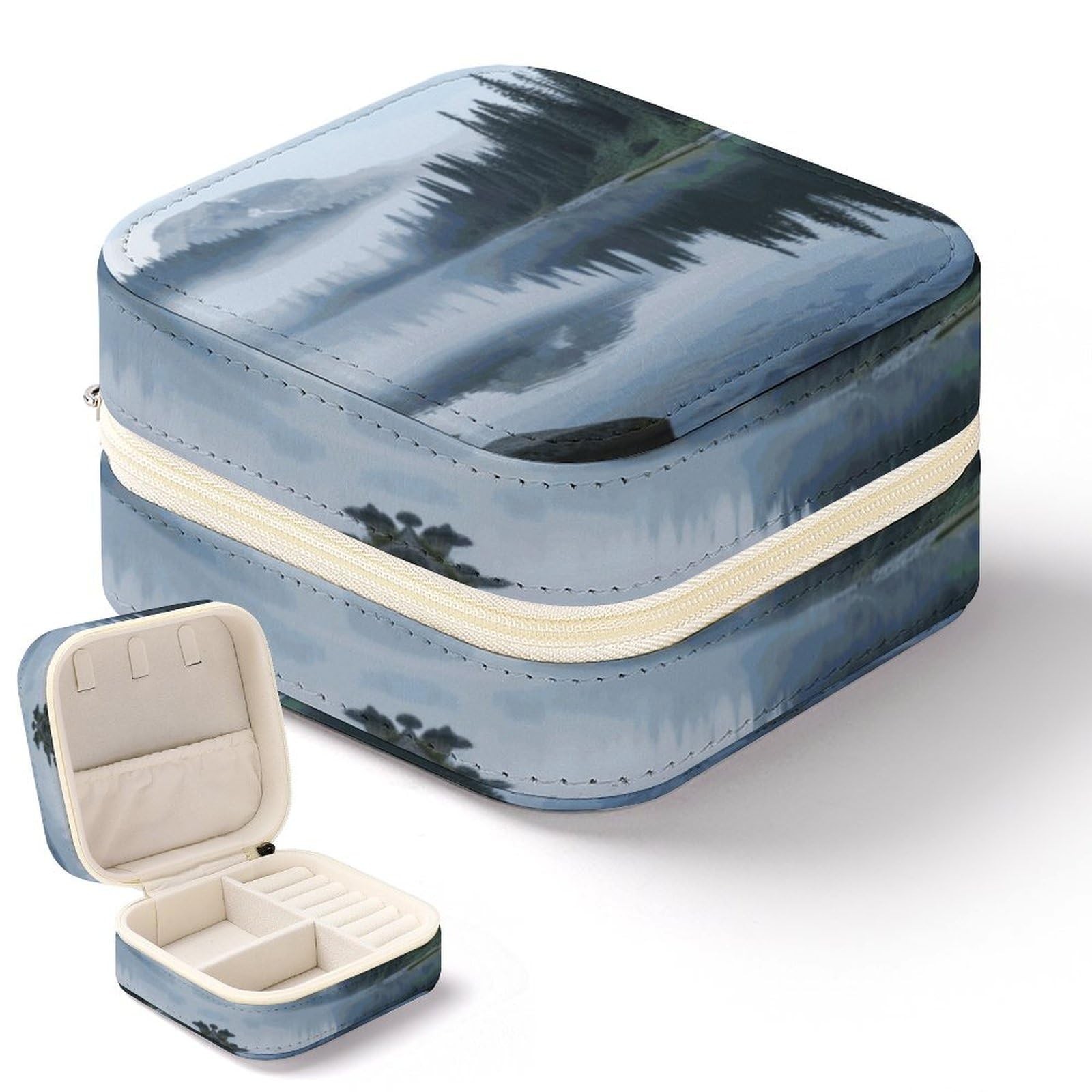 Boîte à bijoux pour femme Mount Rainier idée cadeau voyage