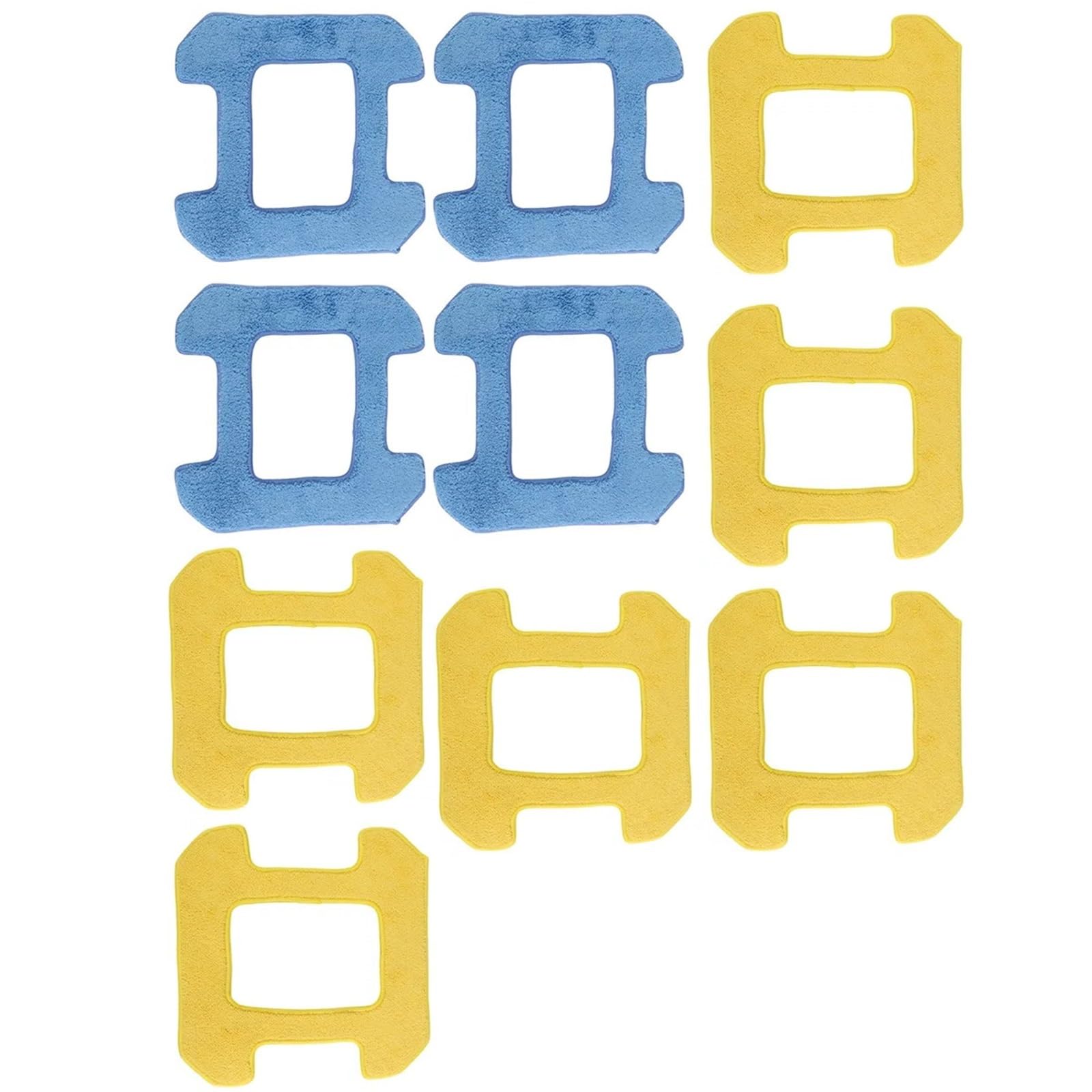 10 Pezzi Di Pulizia Delle Finestre Robot Strofinamento Mop, Compatibile Con Hobot, 298 Accessori Straccio Materiale In Microfibra Pulizia A Umido A Secco
