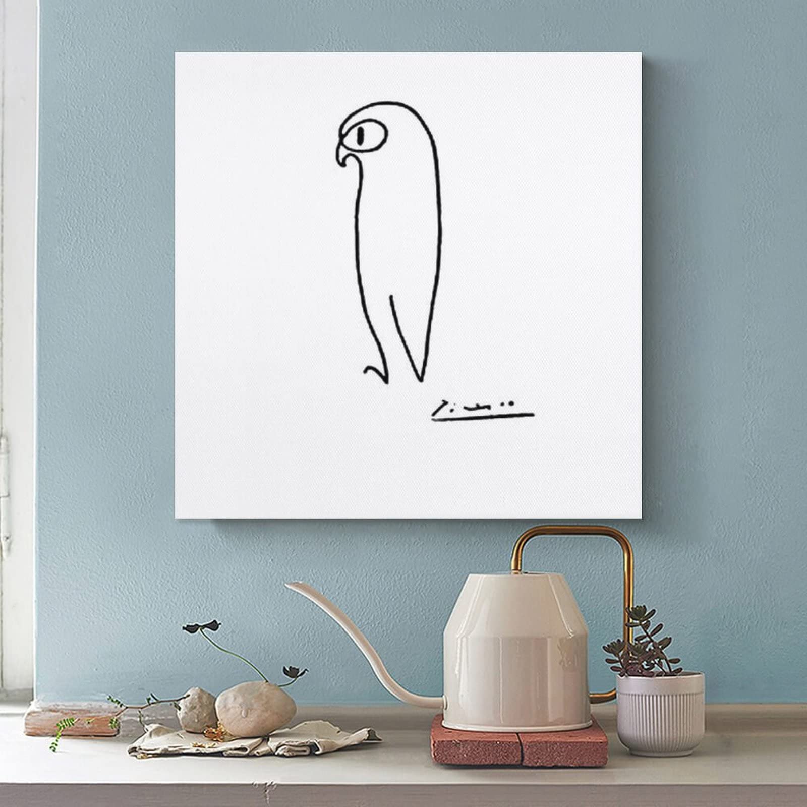 Amazon｜ポスター キュビズムの画家 パブロ・ピカソ フクロウ