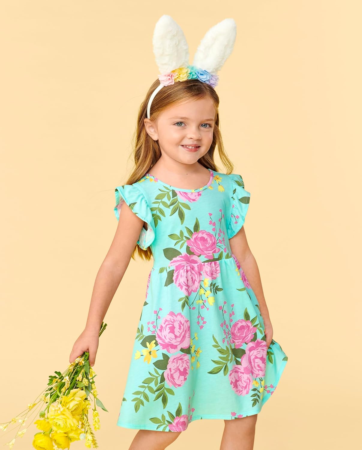 The Children's Place Girls and Toddler Short Sleeve Fashion Dress - Image 3