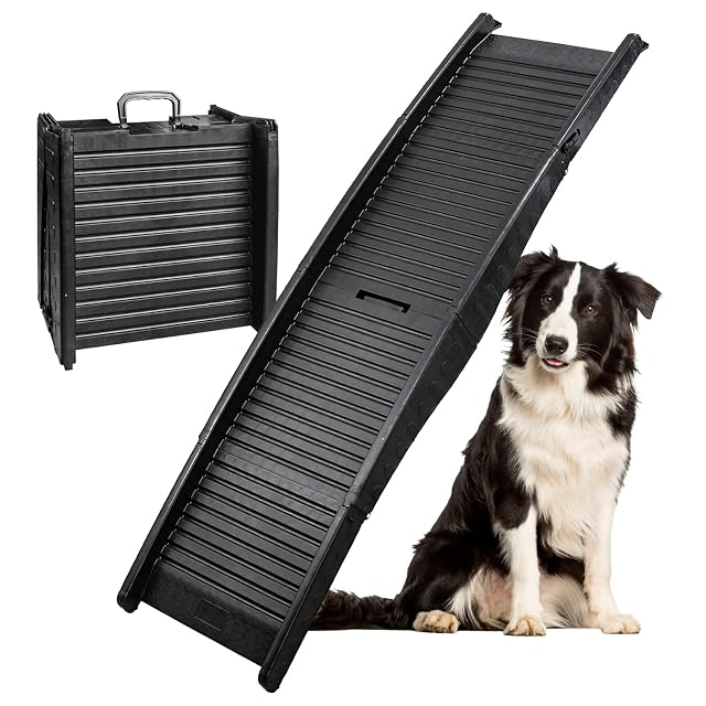 Selección de rampa para perros para el coche, de aluminio, rampa para perros, escalera para perros, SUV
