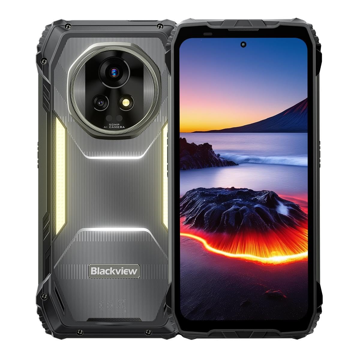 Blackview XPLORE 2 Projector 5G Rugged 100 Lumens 50MP + 20MP Night Vison Camera 6.73 FHD+ Large 20000mAh Battery 12Gb + 256Gb IR Blaster Remote-image-35
