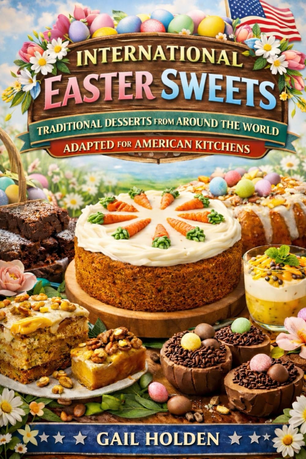 INTERNATIONAL EASTER SWEETS.Traditional Desserts from Around the World,Adapted for American Kitchens.: 25 Easy Festive Desserts for Families,Holiday,Baking&Cultural Traditions,