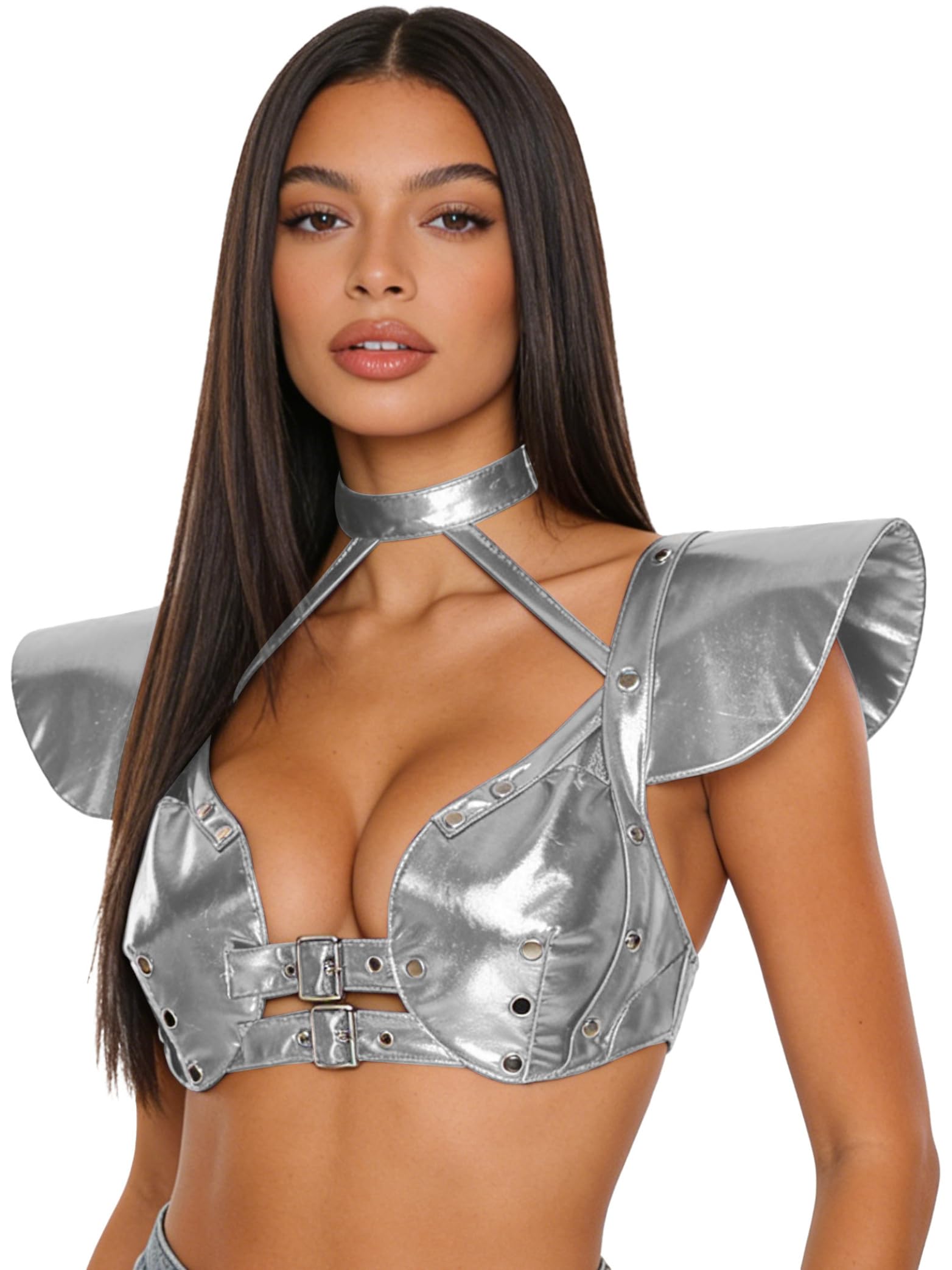 Corset Bustier Chic pour Soirée Gothique et Festivals Alternatifs