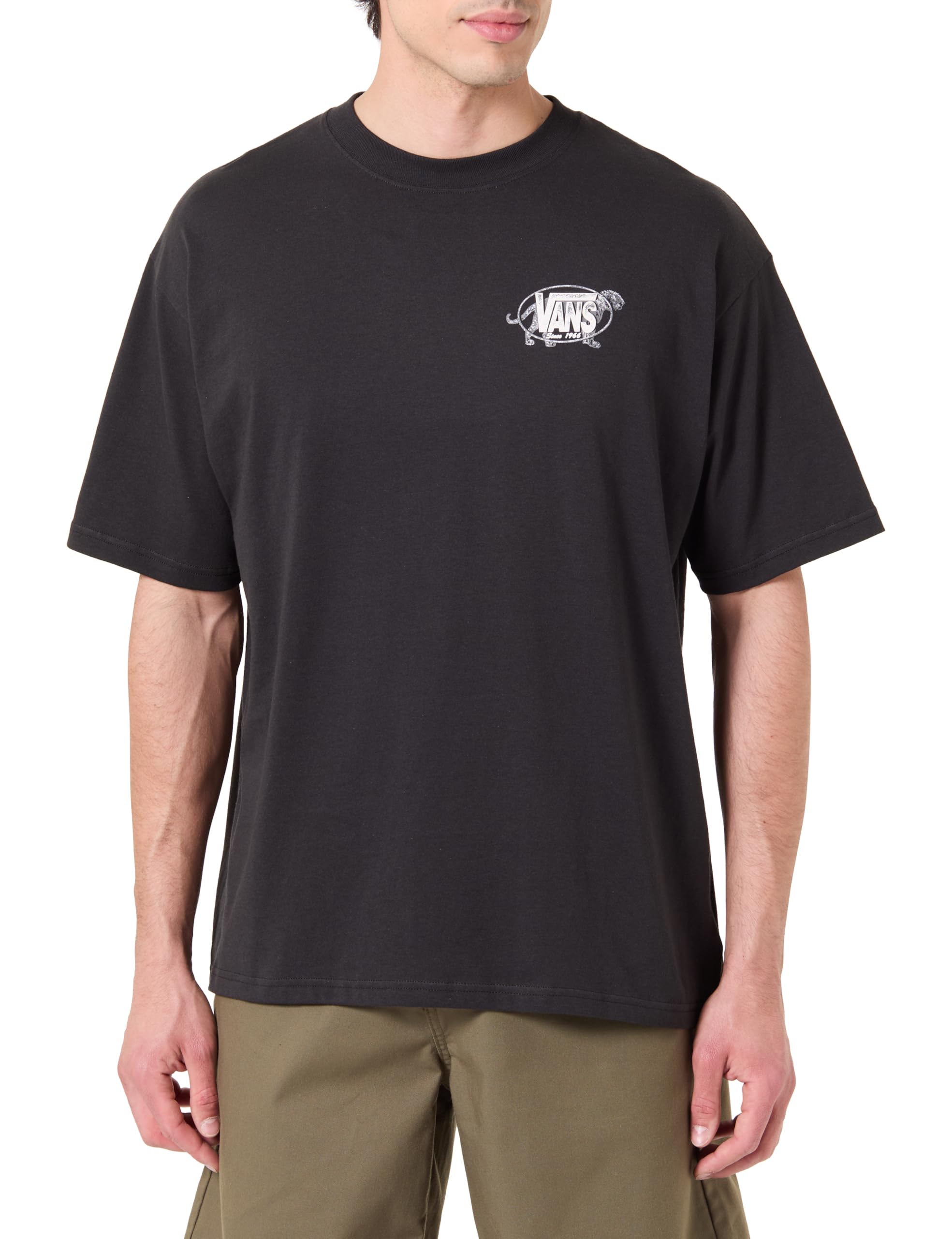 Vans Black Cotton Men's T-Shirt - M
