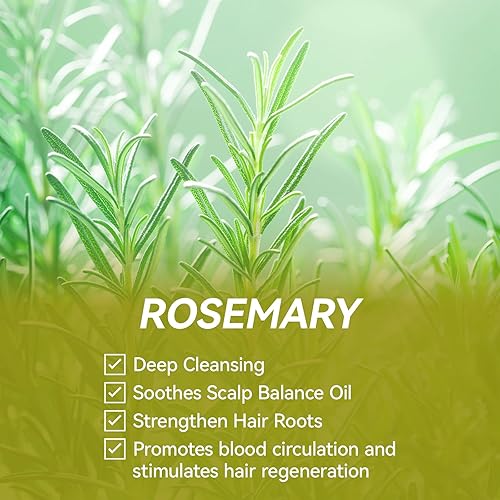 Miniatura 3 de Hotiary Barra de champú para el crecimiento del cabello, barra de champú de limpieza profunda para cabello y cuero cabelludo, antipérdida de