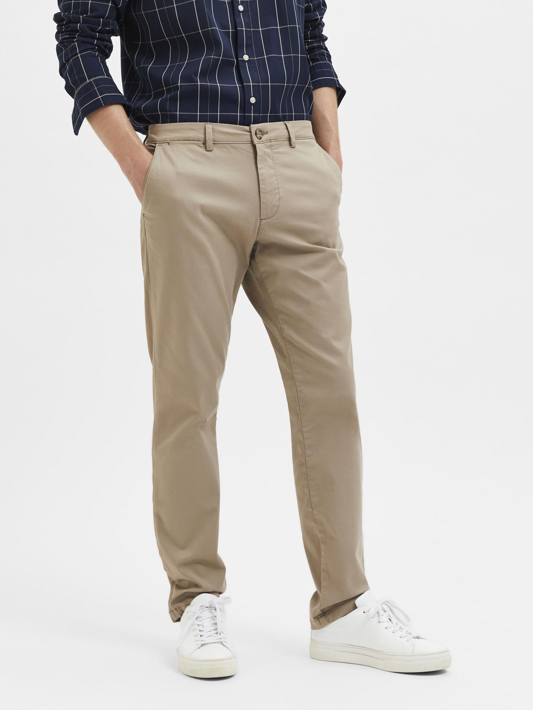 SELECTED HOMME Male Chino 175 Slim fit Flex | Chinos