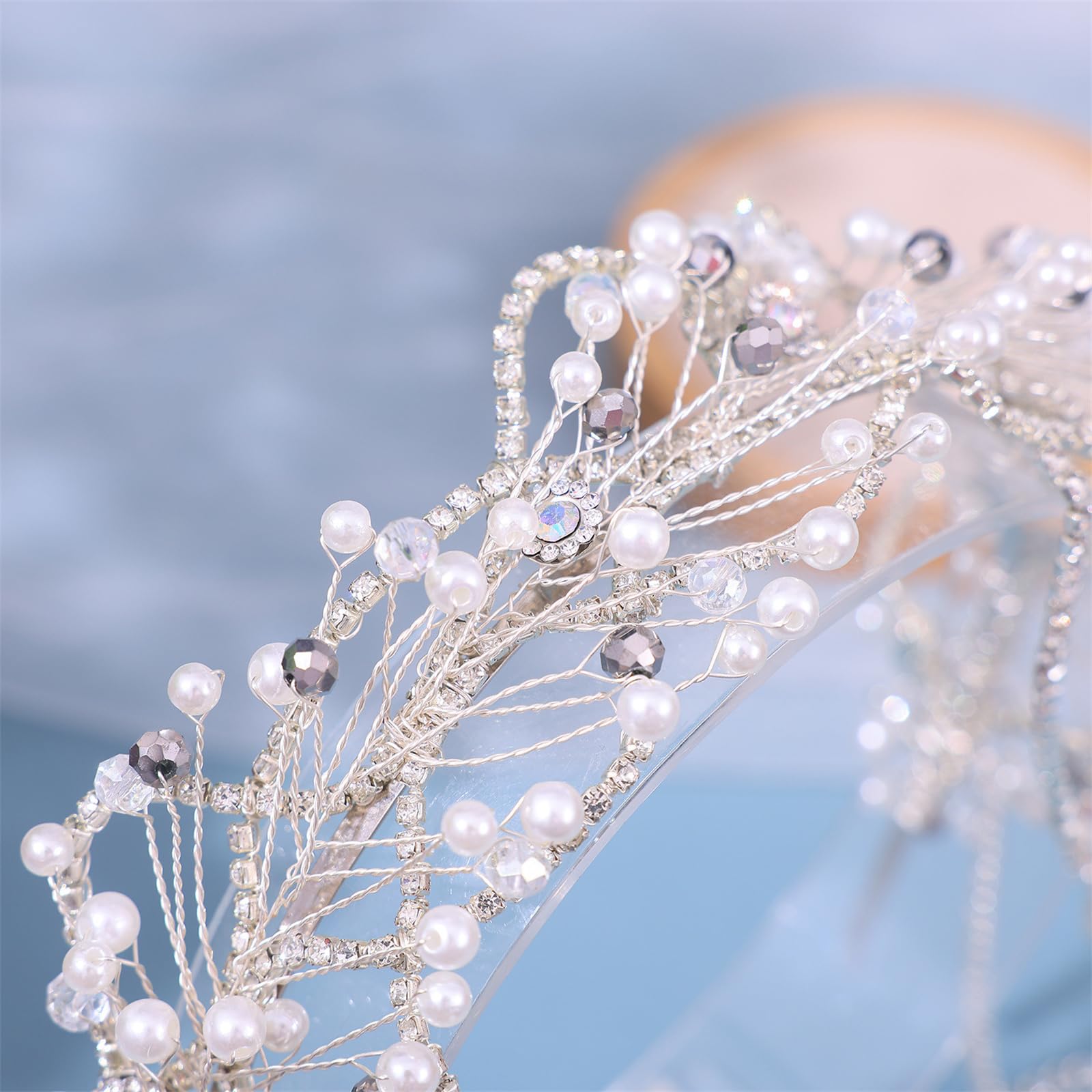 Accessorio per capelli alla moda per matrimonio, elegante fascia per capelli da sposa, accessorio alla moda per feste ed eventi, splendido gioiello alla moda