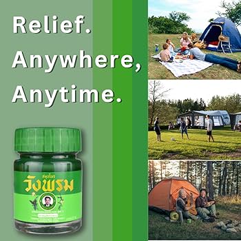 Amazon.com: Wang Prom Herbal Balm/Salve 20g for Itch and Muscle