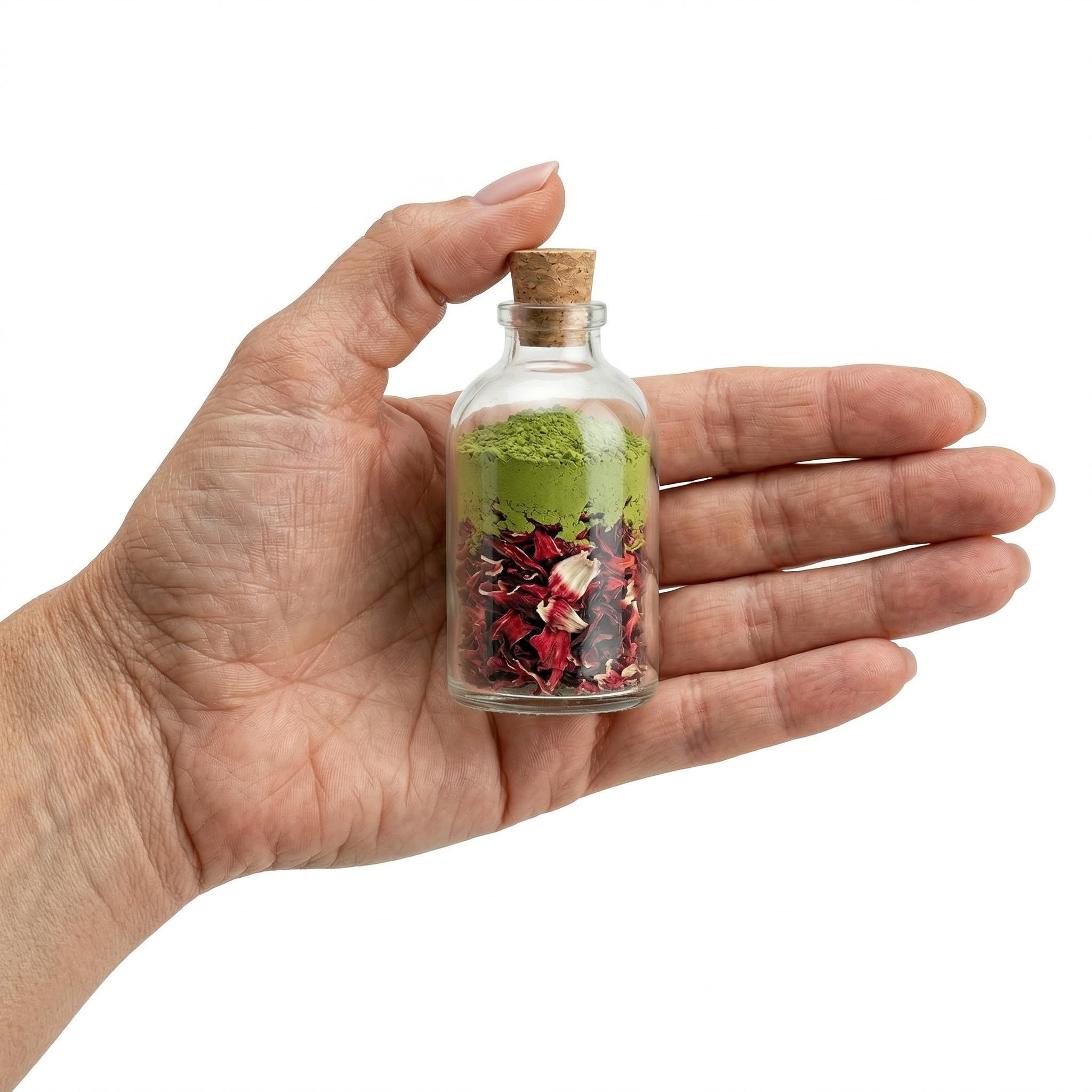 Mini Botellas de Cristal Con Corcho, 50 ml, 72 Unidades, Transparentes Para Rellenar y Licor (TR)