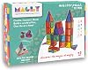 Magly Magnetic Building Blocks – Colorful 3D 72 Piece Magnetic Tile Play Set for Kids