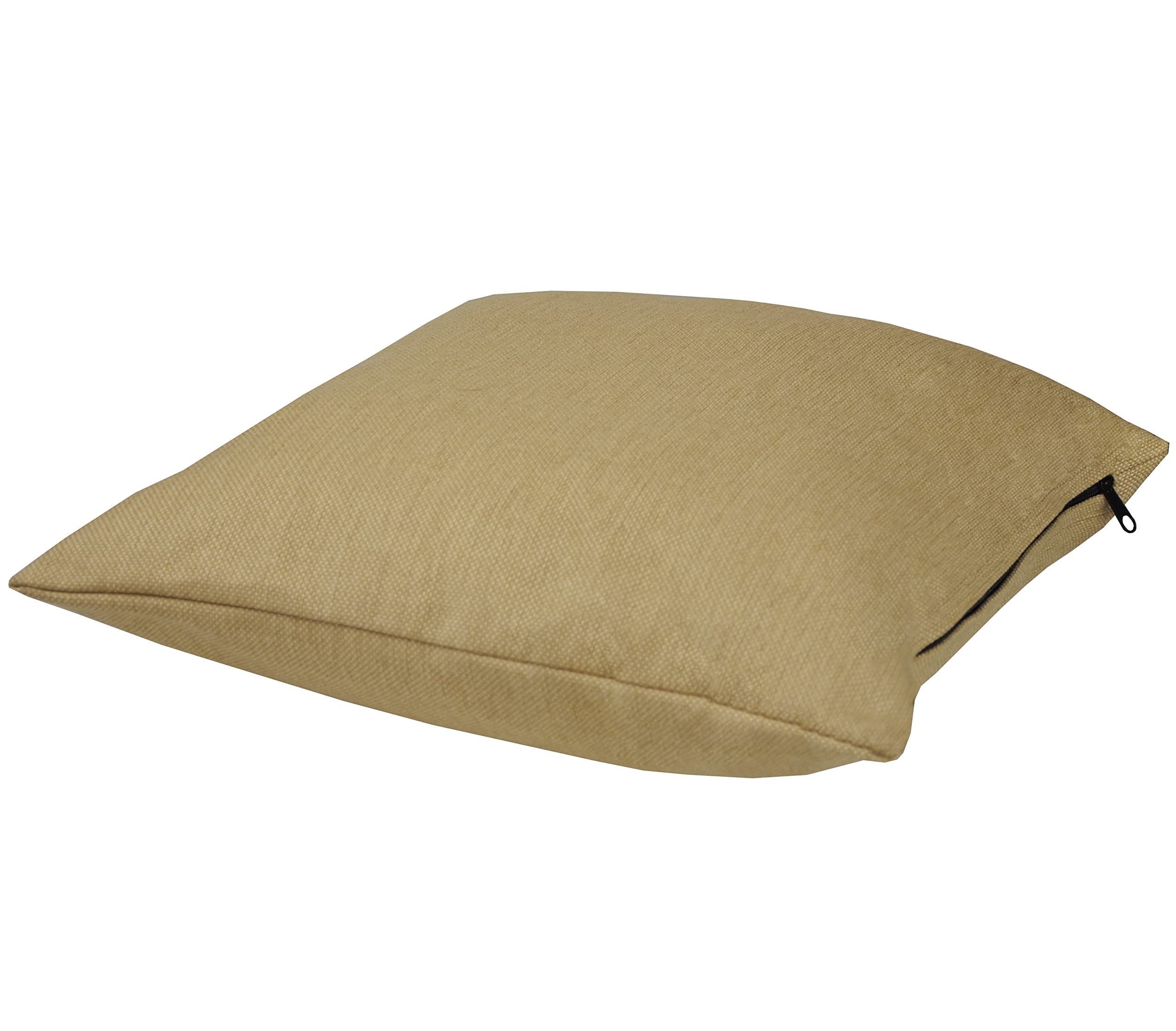 POKAR Euro Pallet Seating Set of 2: 1x seat cushion 120x80cm + 1x back cushion 120x40cm, cold foam, removable covers, Home Garden Furniture DIY, indoor outdoor pillow, without pallets, Beige — view 321