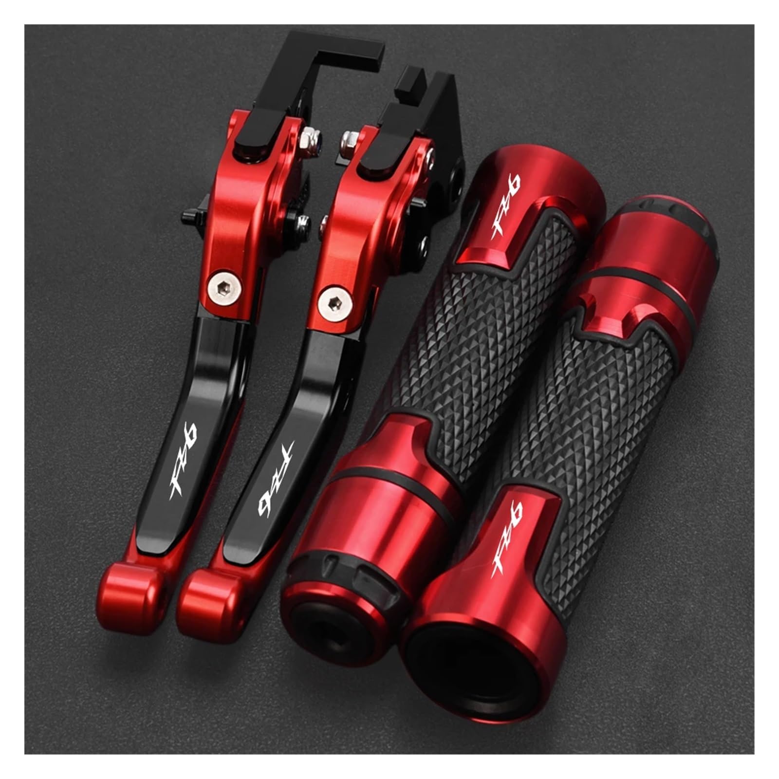 Ciqiclvi Fz6fazer 04-10 For Yam&Aha Fz6 Fazer 600/S/N/Na/Ns Fz6n Fz6s Fz600 2004 2005 2006 2007 2008-2010 Matte Adjustable Motorcycle Brake Clutch Lever Clutchs Brakes Handle Levers