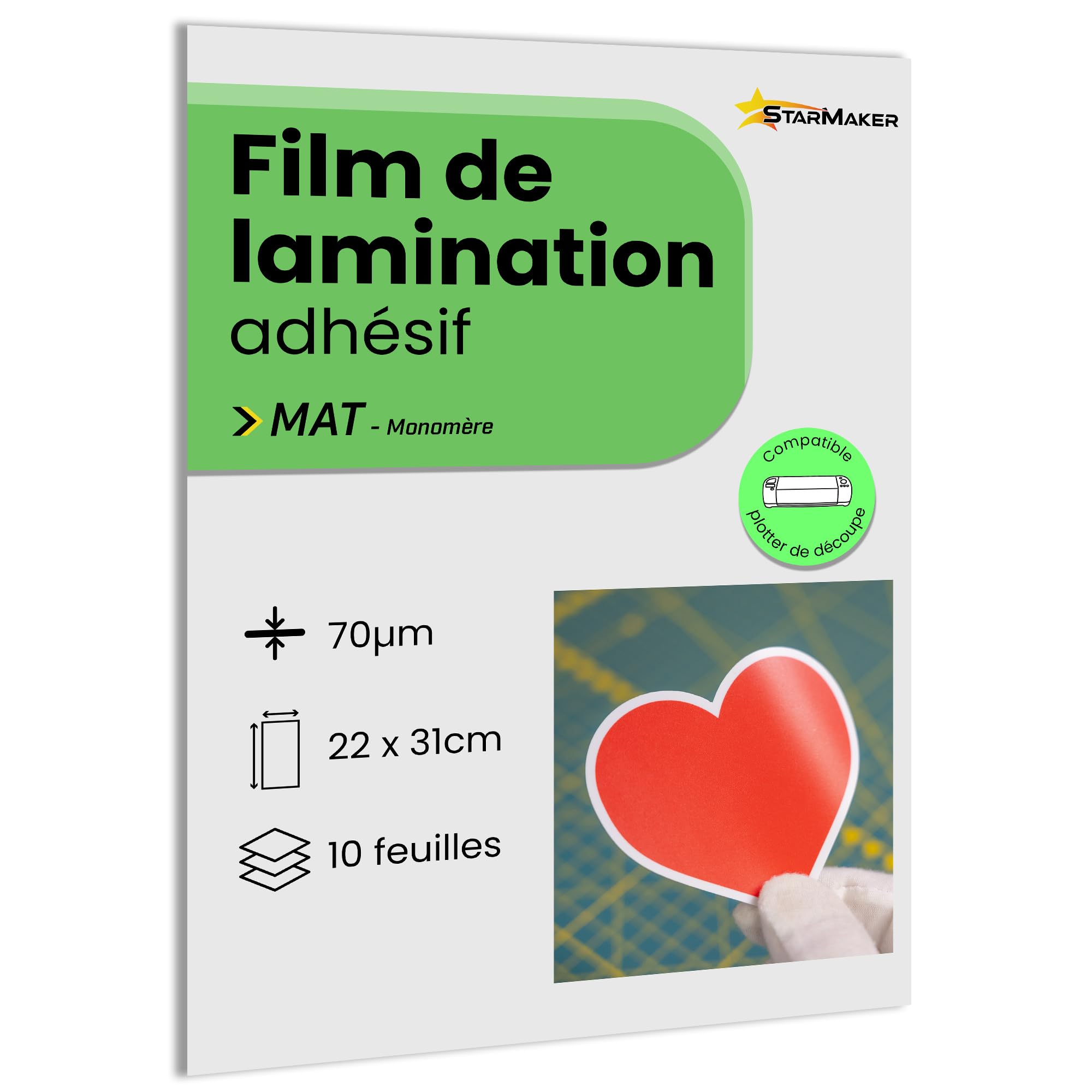 Lot De 25 Feuilles De Papier Autocollant 100 % Transparent étanche Pour Imprimante Laser Format A4 Imprimable Transparent