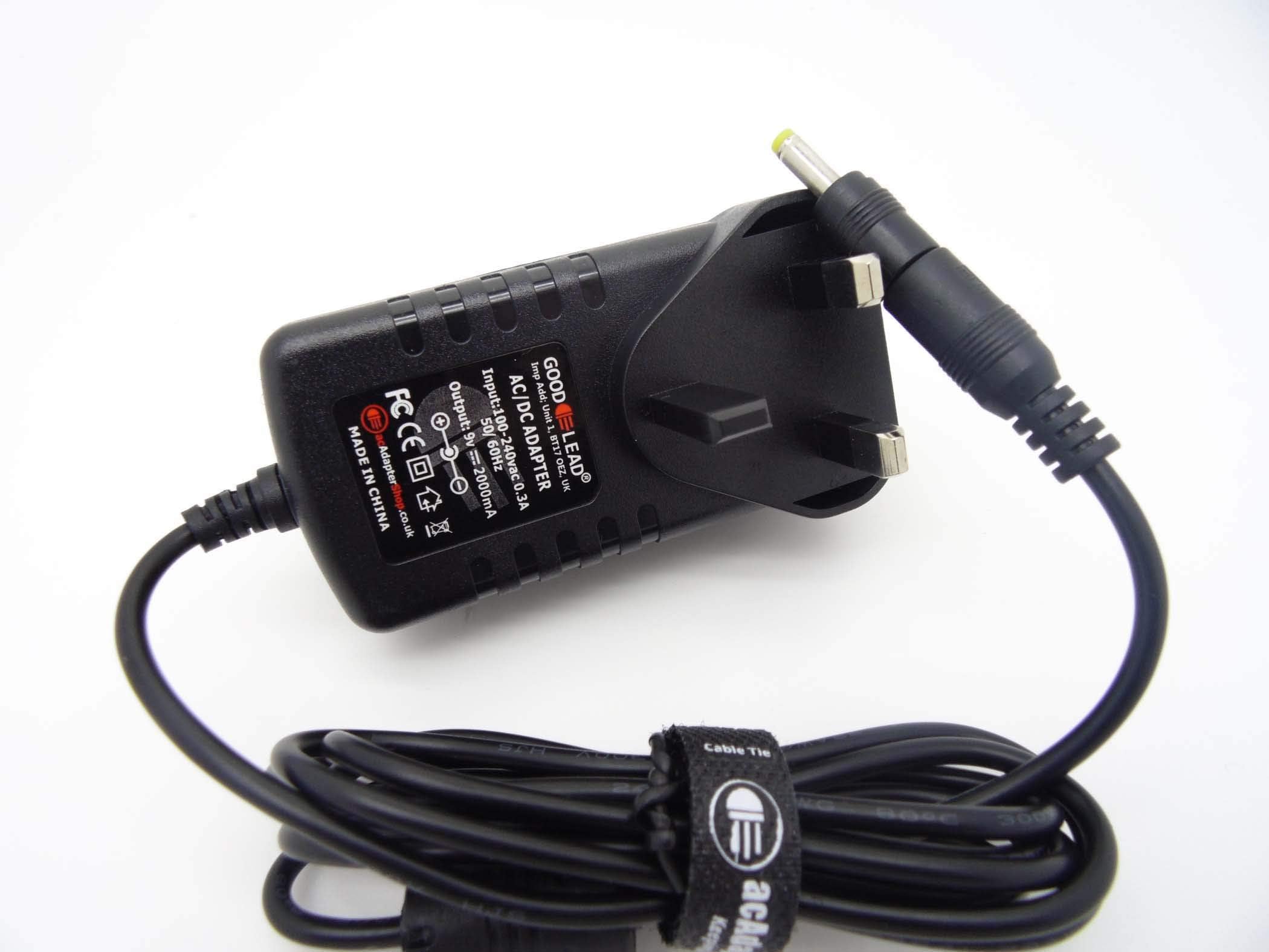 9 Volt AC-DC Switching Adapter Charger For Giani Digital Vatech 7" Portable DVD Player