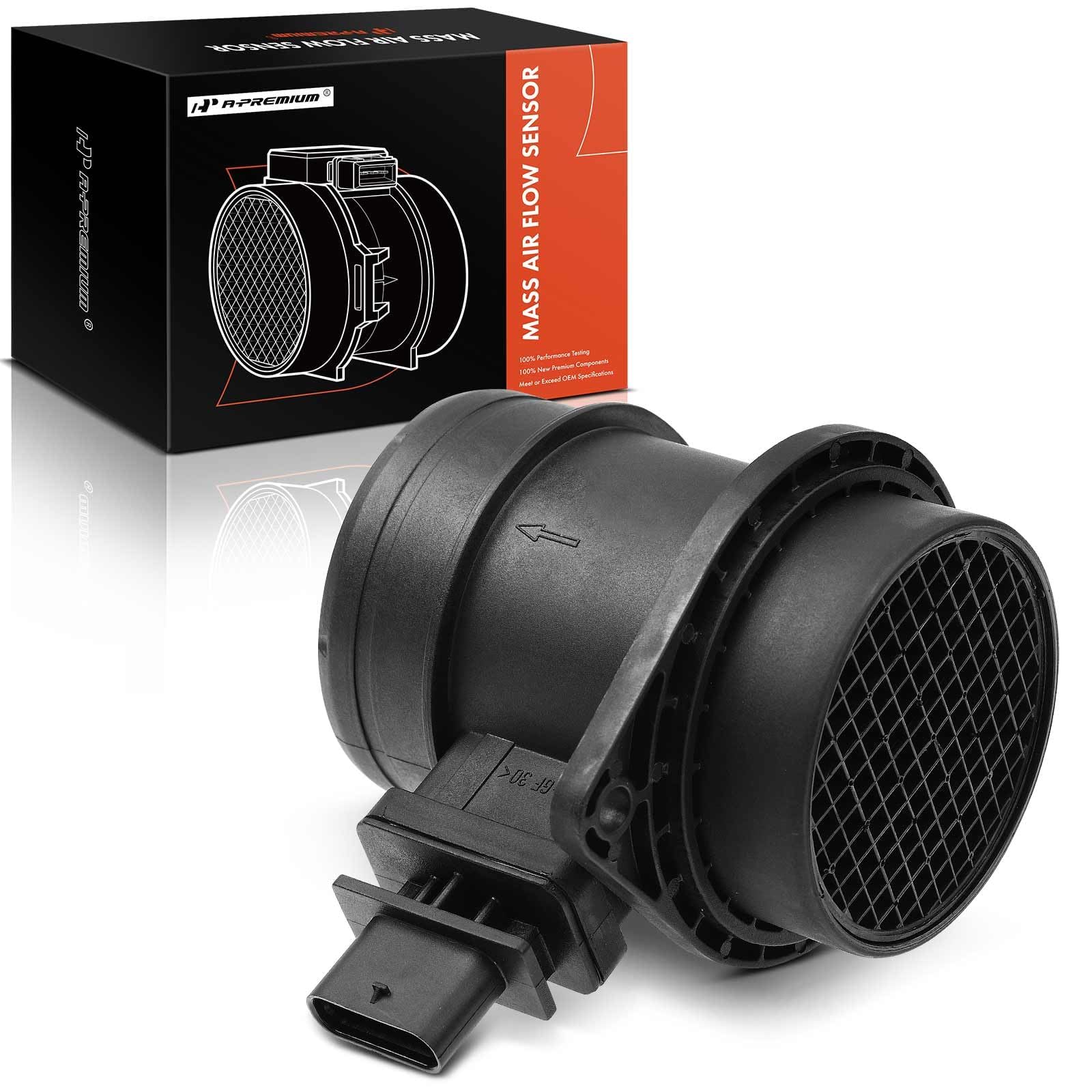 A-Premium Mass Air Flow Sensor [5 Pins, L4 1.6L] MAF Compatible with Mini Cooper 2007-2011