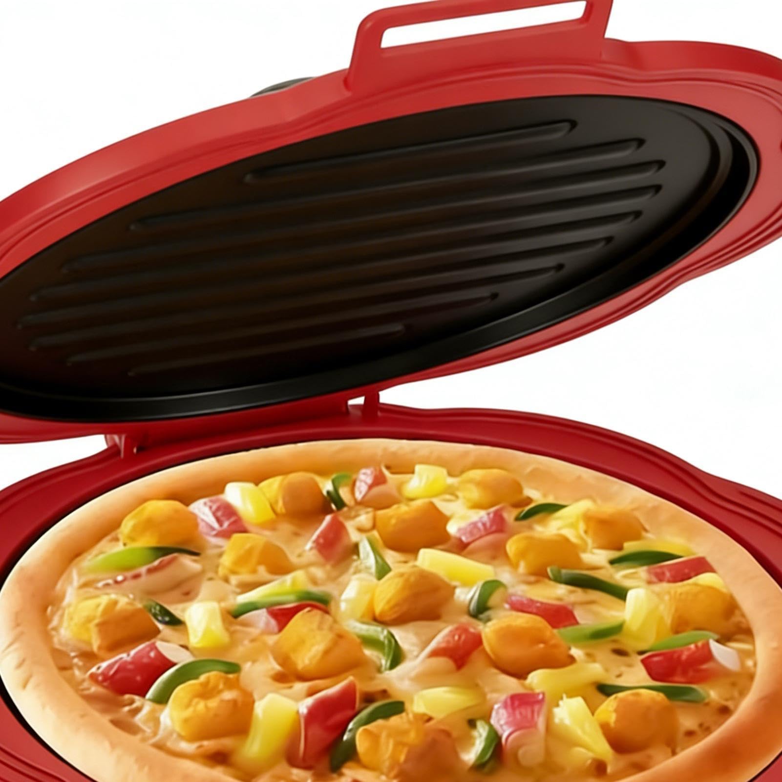 Elektrischer Sandwichmaker Antihaft-Edelstahl, doppelseitig schnell | Kontaktgrill für Frühstück & Snacks für Mini-Waffeln, Omeletts, Burger, Snacks, schnelle Gerichte