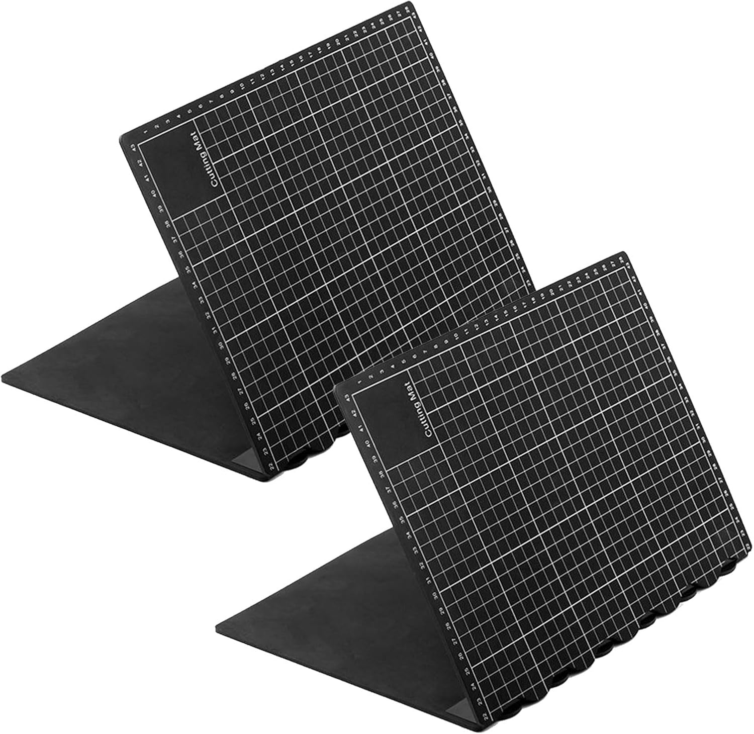 2Pieces Foldable Rotating Cutting Mat Folding Work Mat Suitable for Jewelry Craft Applications Foldable Jewelry Cutting Mat