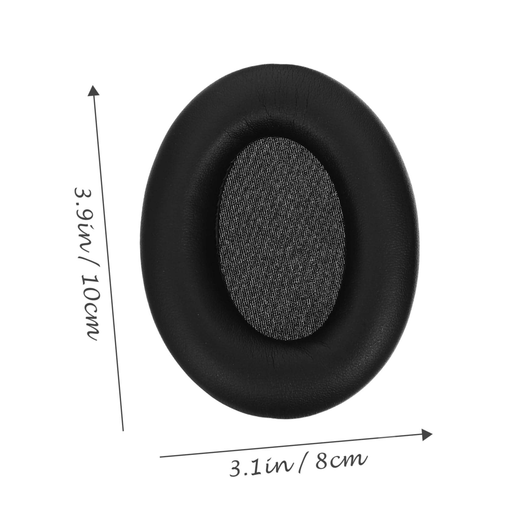 DOITOOL 4sätze Ersatz Ohrpolster Für - Bequeme Kunstleder Earpads Für Perfekten Für Musikliebhaber Einfache Langlebig Und Komfortabel
