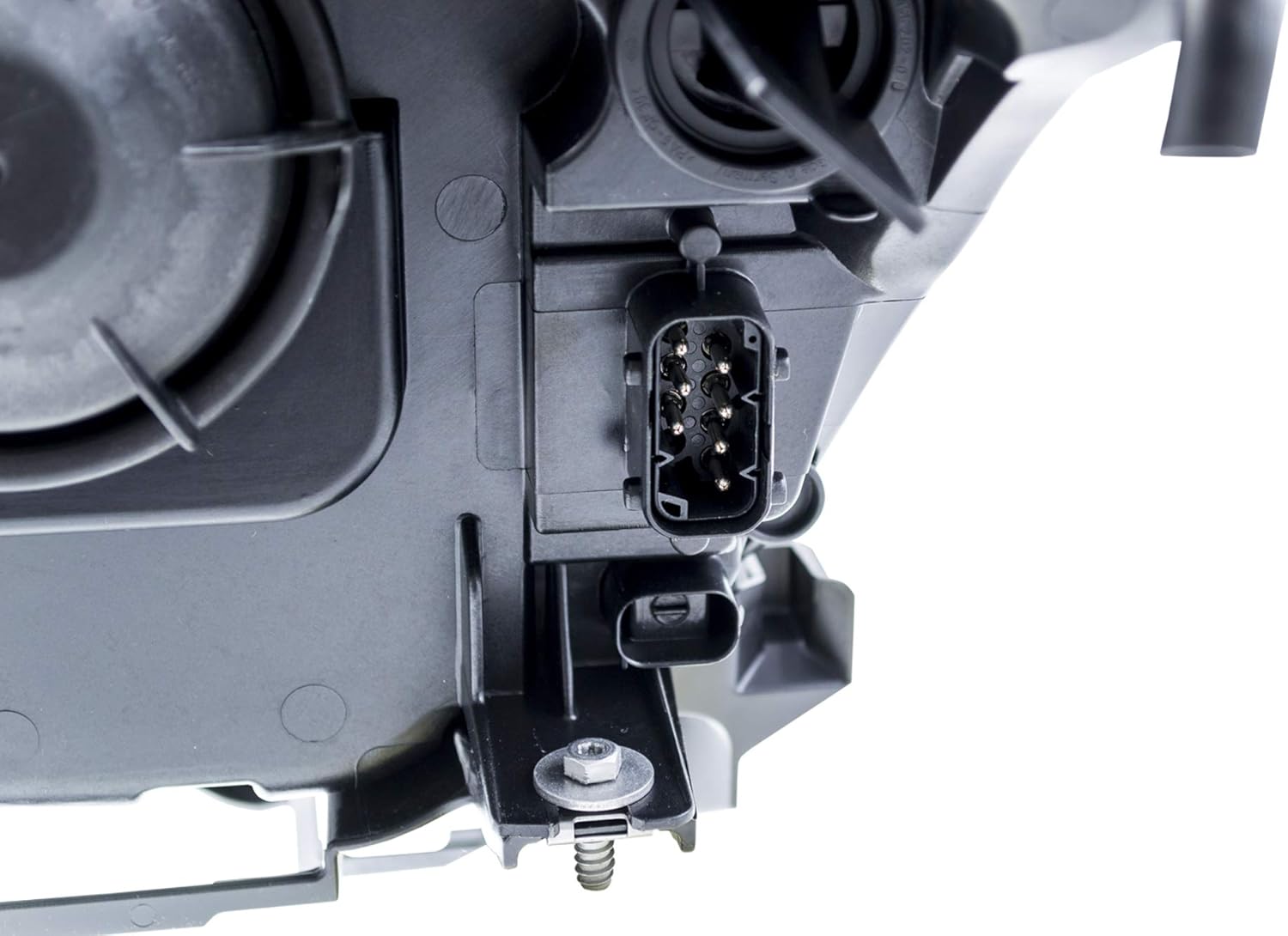 HELLA 008673121 Halogen Headlight Assembly, BMW 5 Series (E60, E62), Passenger Side