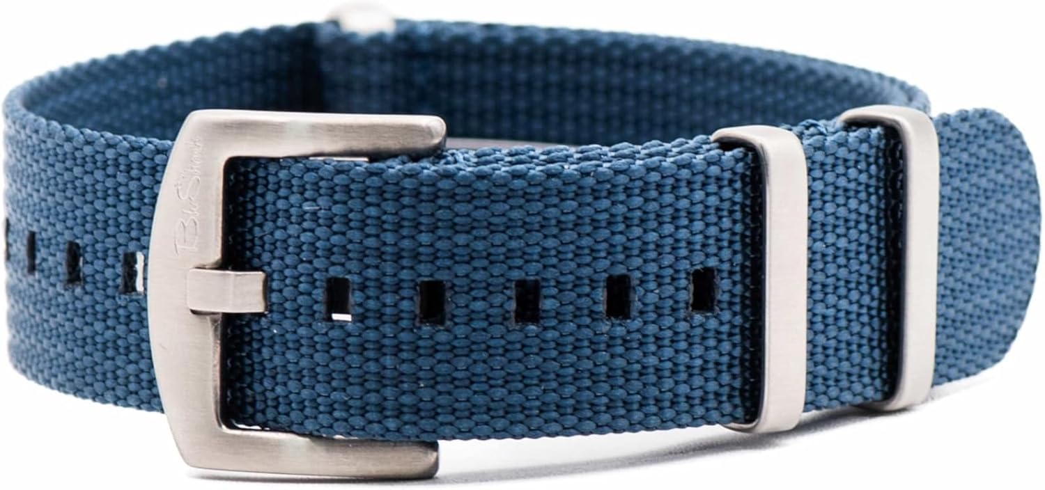 BluShark Orca Waffle Weave Nylon Watch Bands Multiple Sizes and Colors