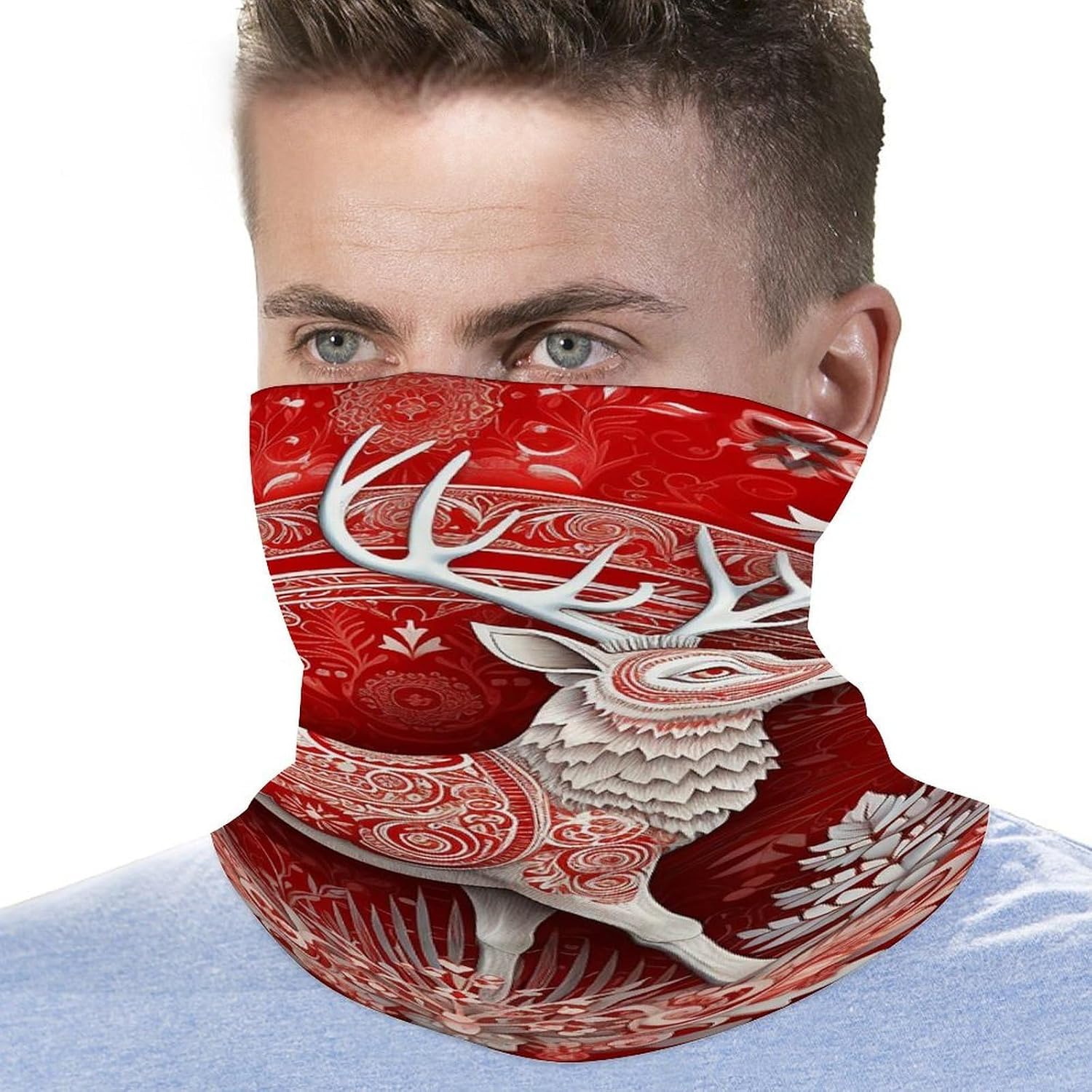 UPF 50+ UV Neck Gaiter Cooling Face Scarf for Fishing Cycling Neck Cover Stretch Breathable Quick Drying Men Women