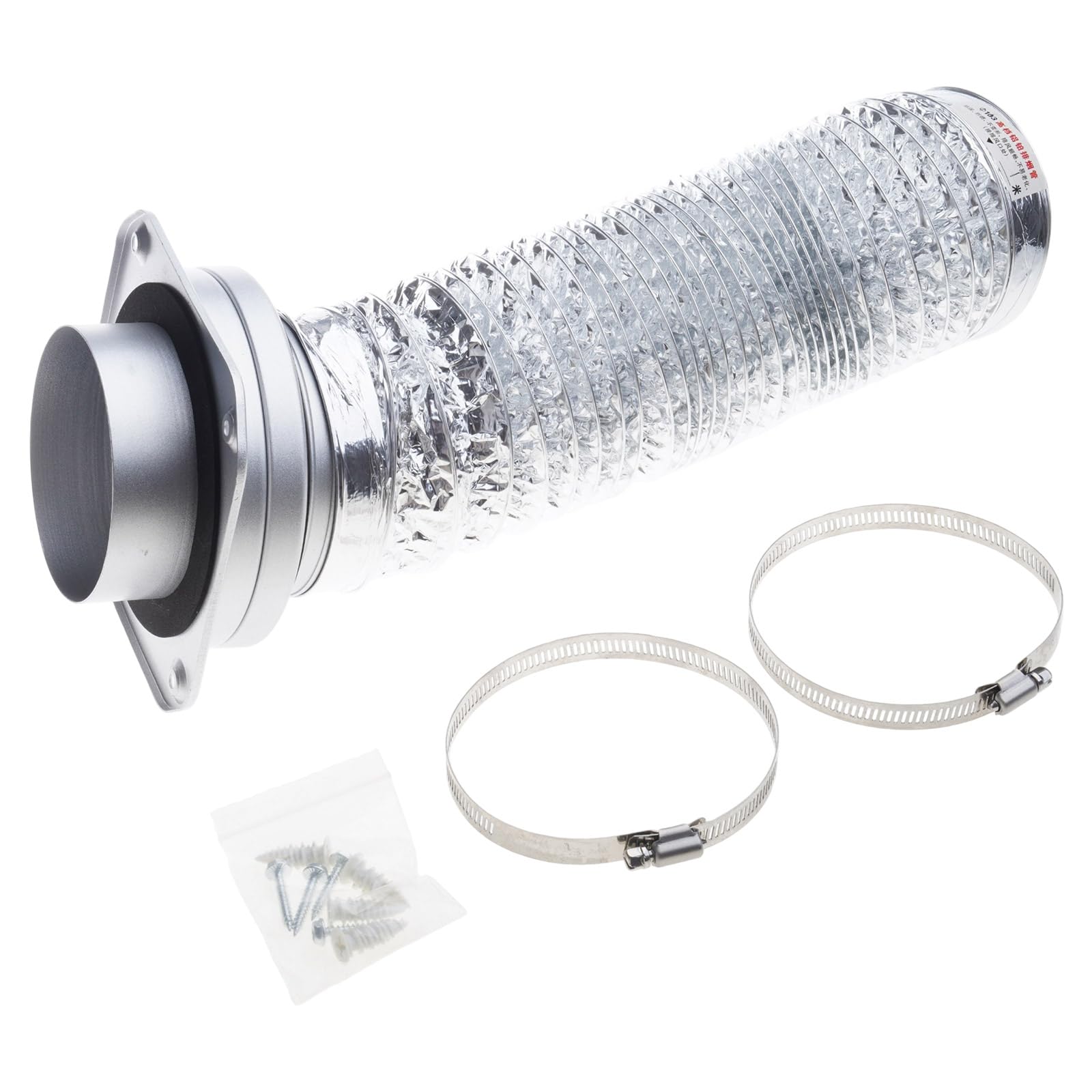 Dryer Vent Coupling 180 Degree Quick Connecting Disconnect Sealed Dryer Exhaust Connector Vent Coupling Maintenance Component