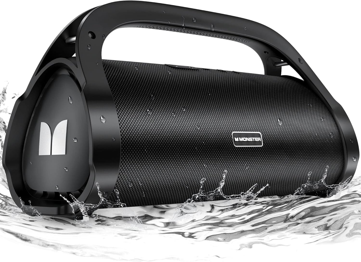Monster Adventurer Max Boombox Bluetooth Speaker, IPX7 Waterproof