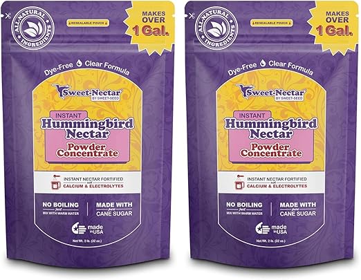 Hummingbird Nectar (32-oz), Instant Powder Concentrate, Extends The Life of Nectar for Hummingbird Feeders (1)