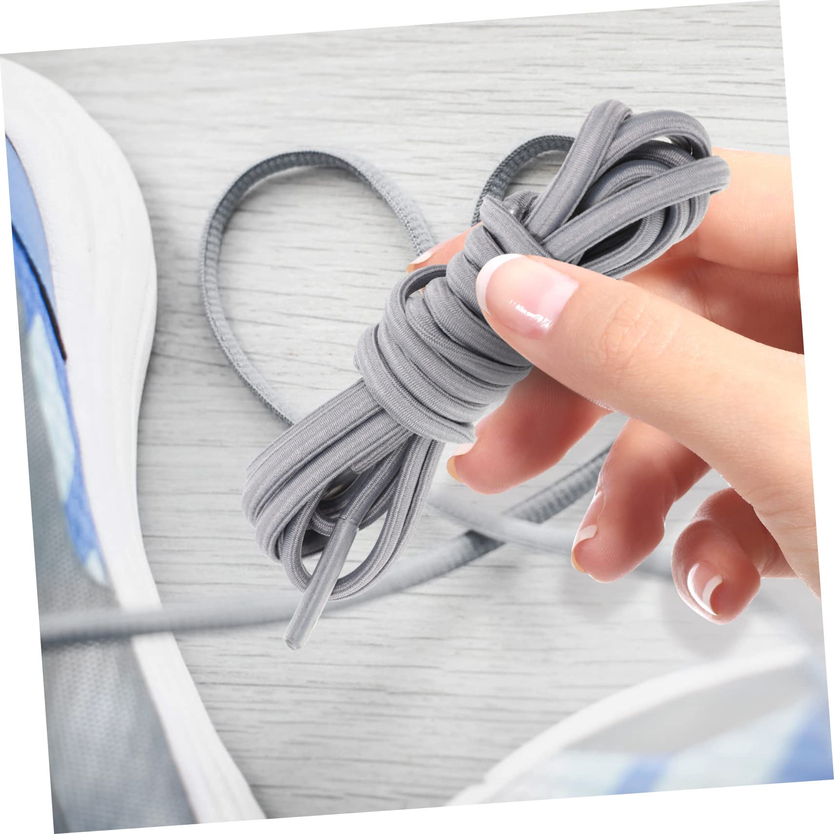 PACKOVE 12paia Stringhe Elastiche Regolabili Per Sneakers Cordonetti Tieless e Facili Usare e Compatibili Scarpe