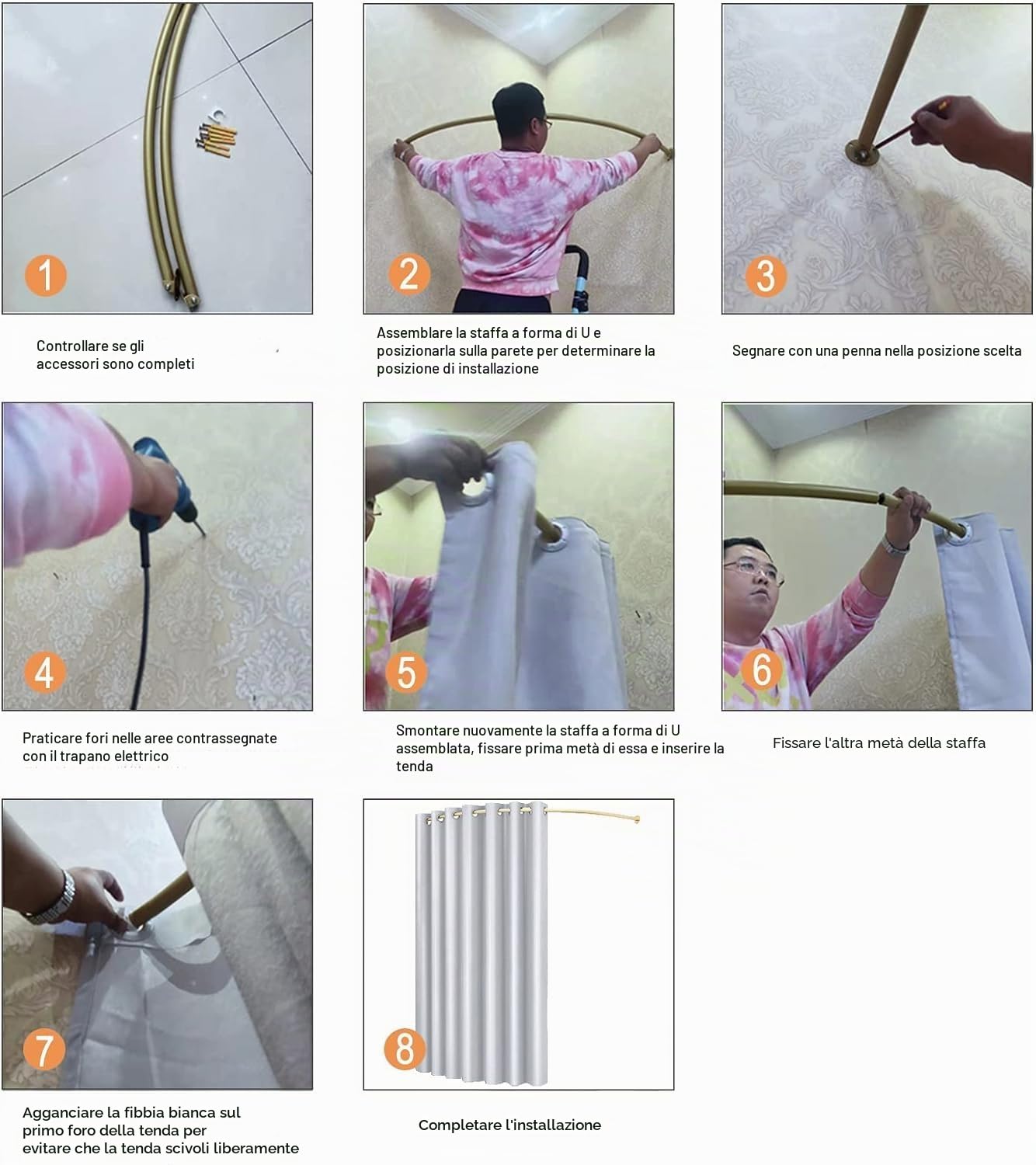 Cabina per camerini per negozi di abbigliamento, 100 cm per camerini e spogliatoi utilizzati in centri commerciali e uffici, per protezione della privacy e divisorio, include tenda oscurante
