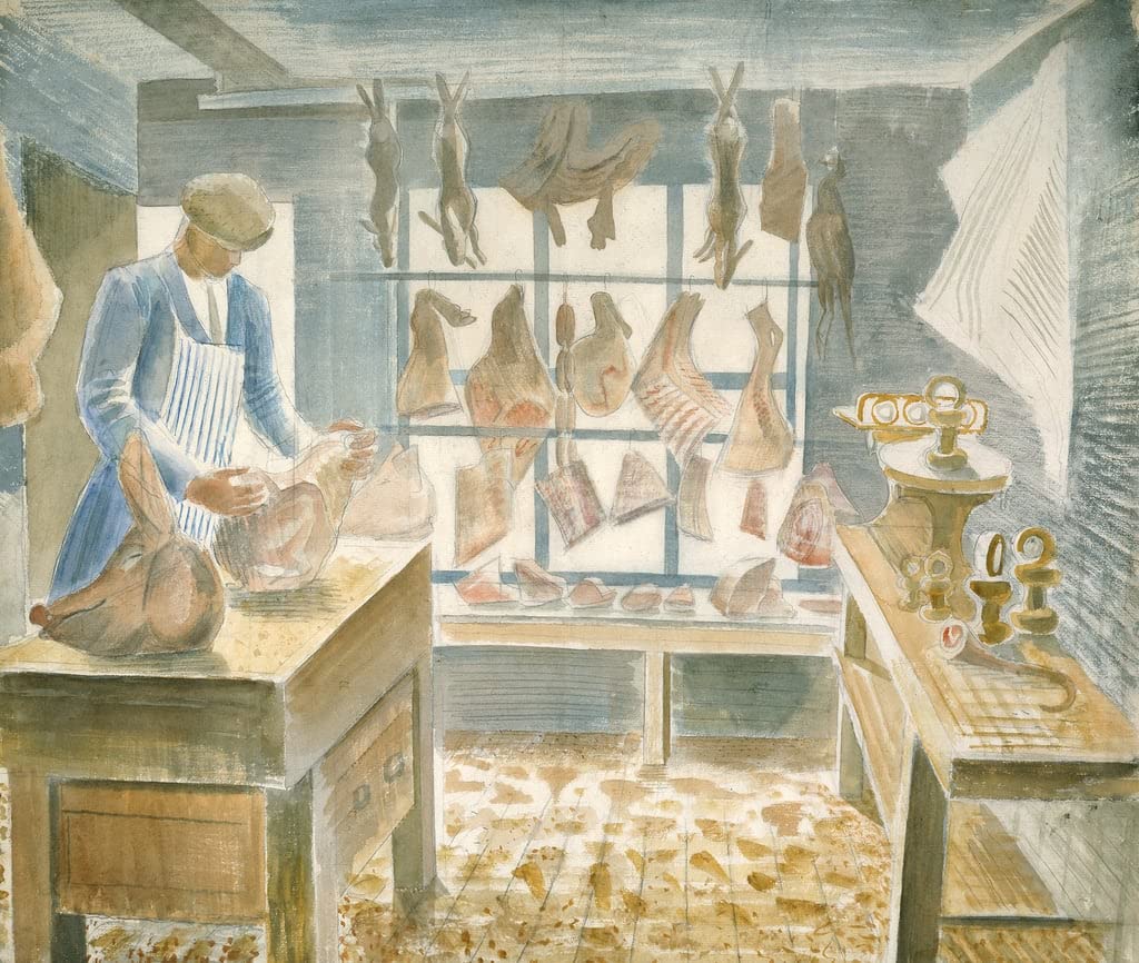 Carteles de Eric Ravilious para llenar paredes vacias con arte retro 5