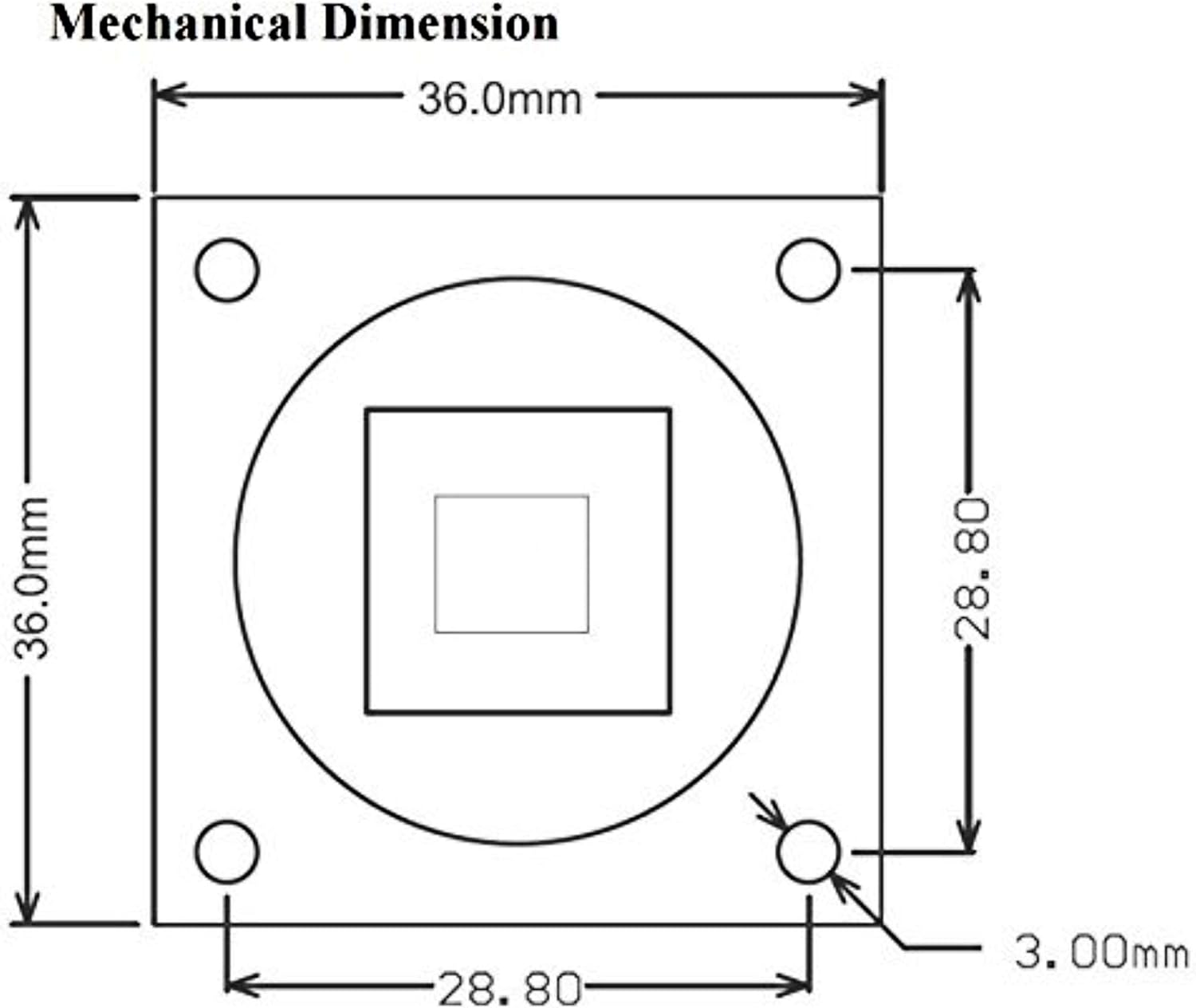 Arducam for Raspberry Pi 5 Camera Module with Interchangeable CS Mount Lens for Pi 5, 4, 3, 3B+, 5MP OV5647 1080P