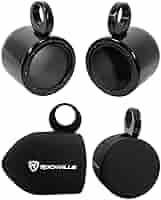 マーボー　apple pod black Amazon.com: Rockville Pair MAC65B 6.5