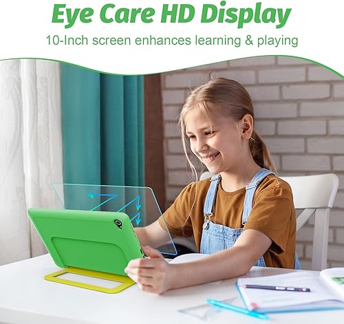 Miniatura 6 de ZOFYWNAS Tableta para niños Android 14 de 10 pulgadas para niños de 3 a 12 años, Octa-Core con funda, controles parentales, 14 GB+64 GB de