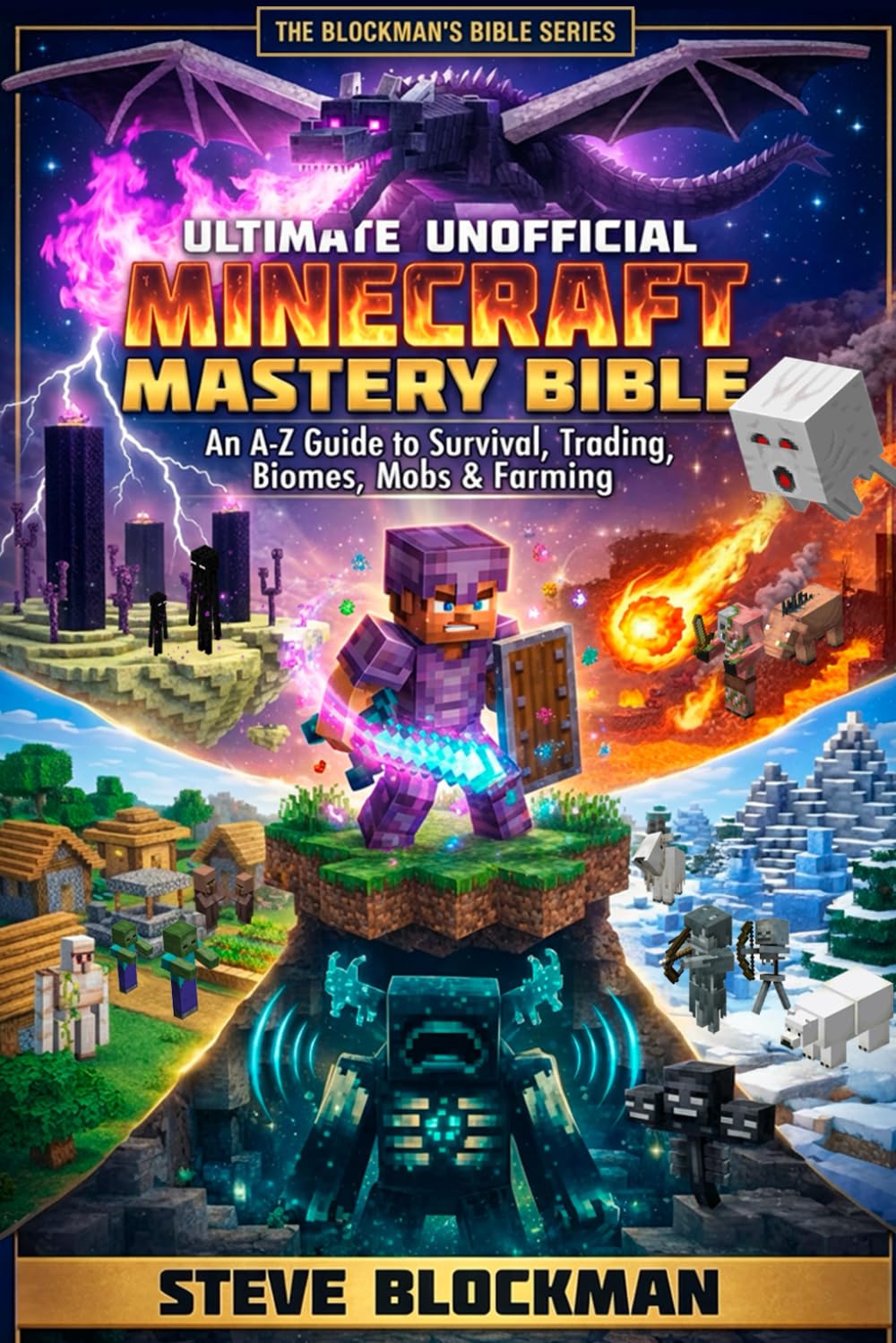 Ultimate Unofficial Minecraft Mastery Bible: An A–Z Guide to Survival, Trading, Biomes, Mobs, Farming and More for Minecrafters (The Blockman's Bible Series)