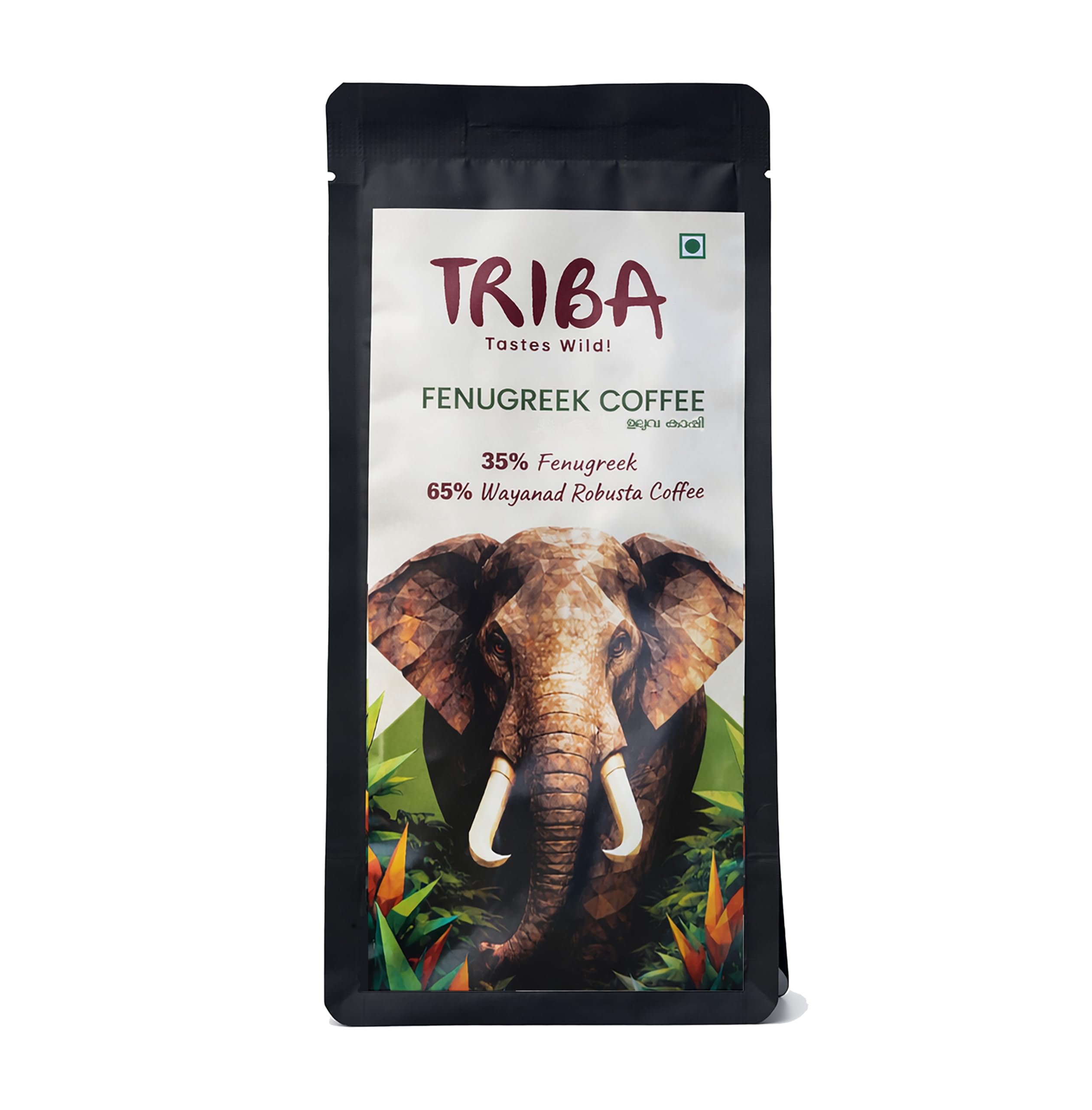 Triba Wayanad Fenugreek Coffee Powder Blend - 35% Fenugreek 65% Wayanad Robusta Coffee Powder-image-28