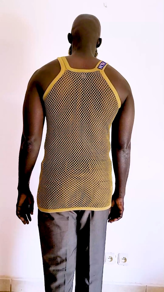Amazon.com: Generic Mens premium 100% Cotton mesh string vest