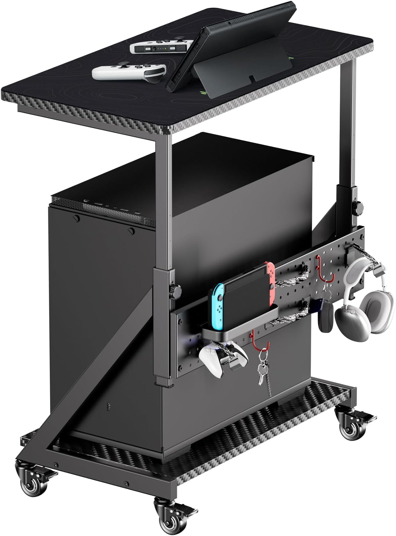 Amazon com: fusehome Computer Tower Stand 2 Tier CPU Stand with Amazon com: fusehome Computer Tower Stand 2 Tier CPU Stand with